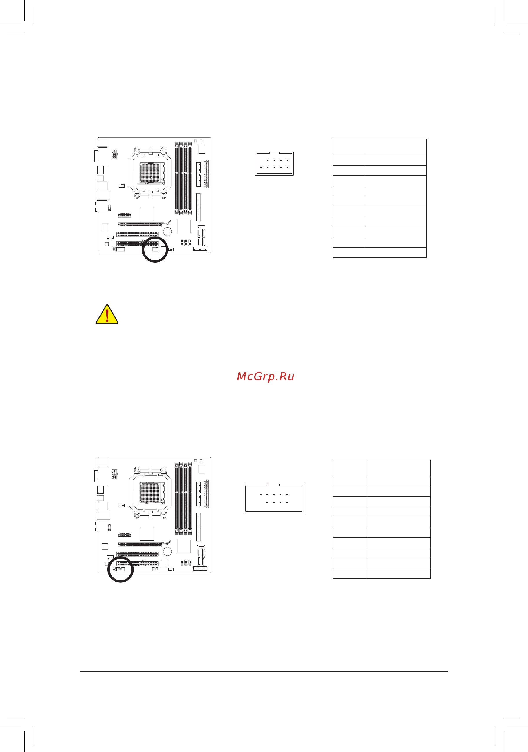 Gigabyte GA-880GM-UD2H (rev.1.4) [24/26] F_1394_1 разъемieee1394a интерфейса