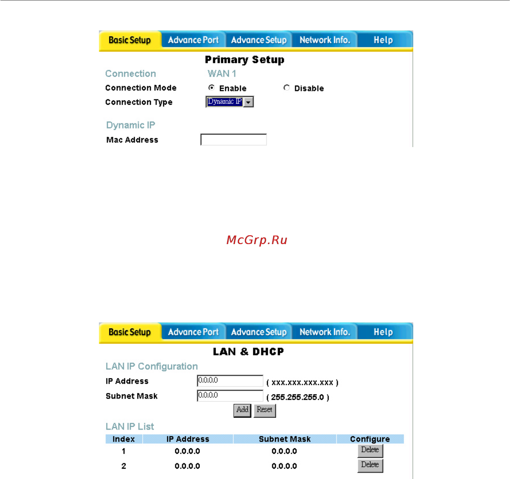 D-Link DLB-1200 [18/47] 1 b lan dhcp