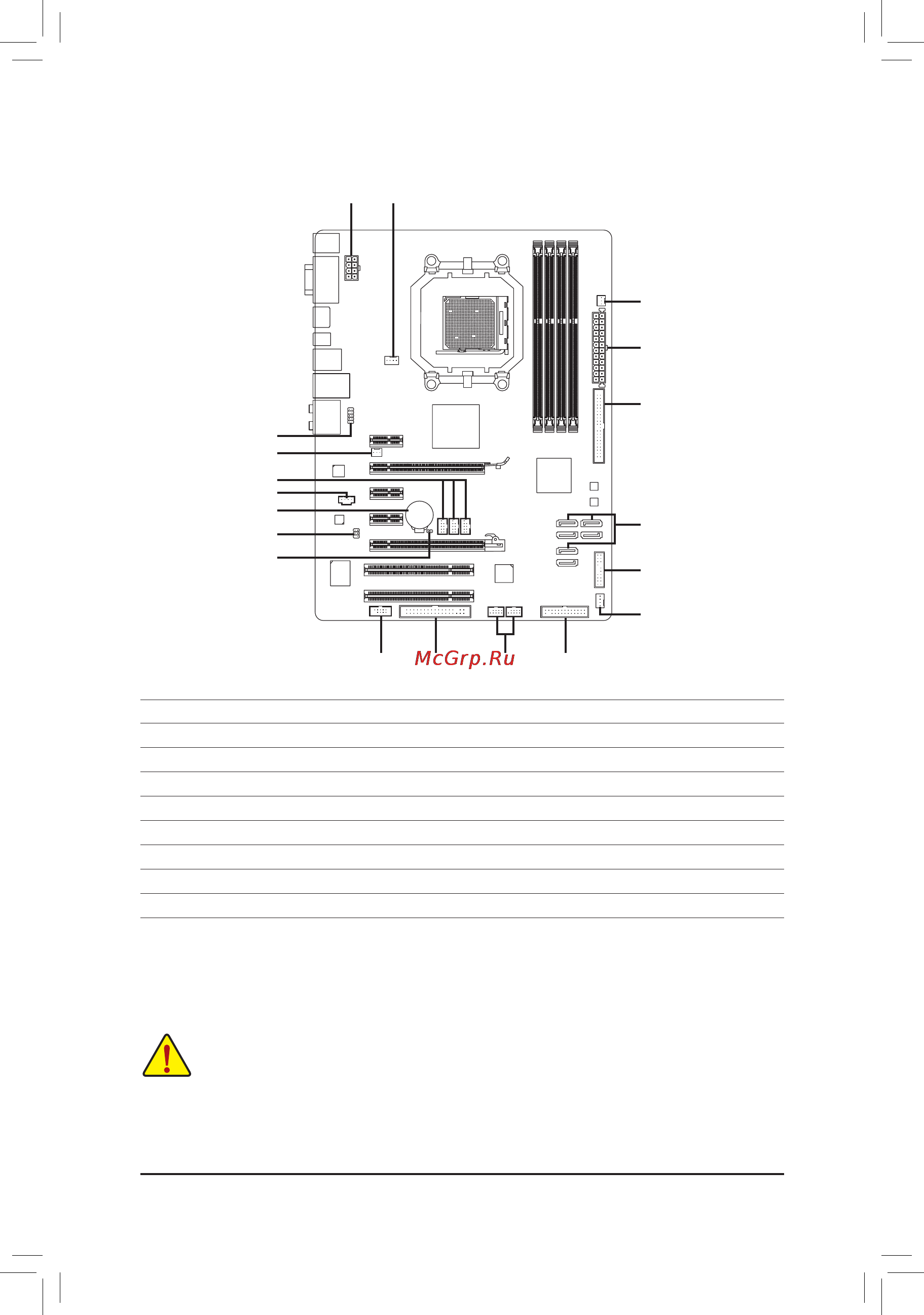 Gigabyte GA-880G-UD3H (rev.1.x) [23/104] 8 internal connectors