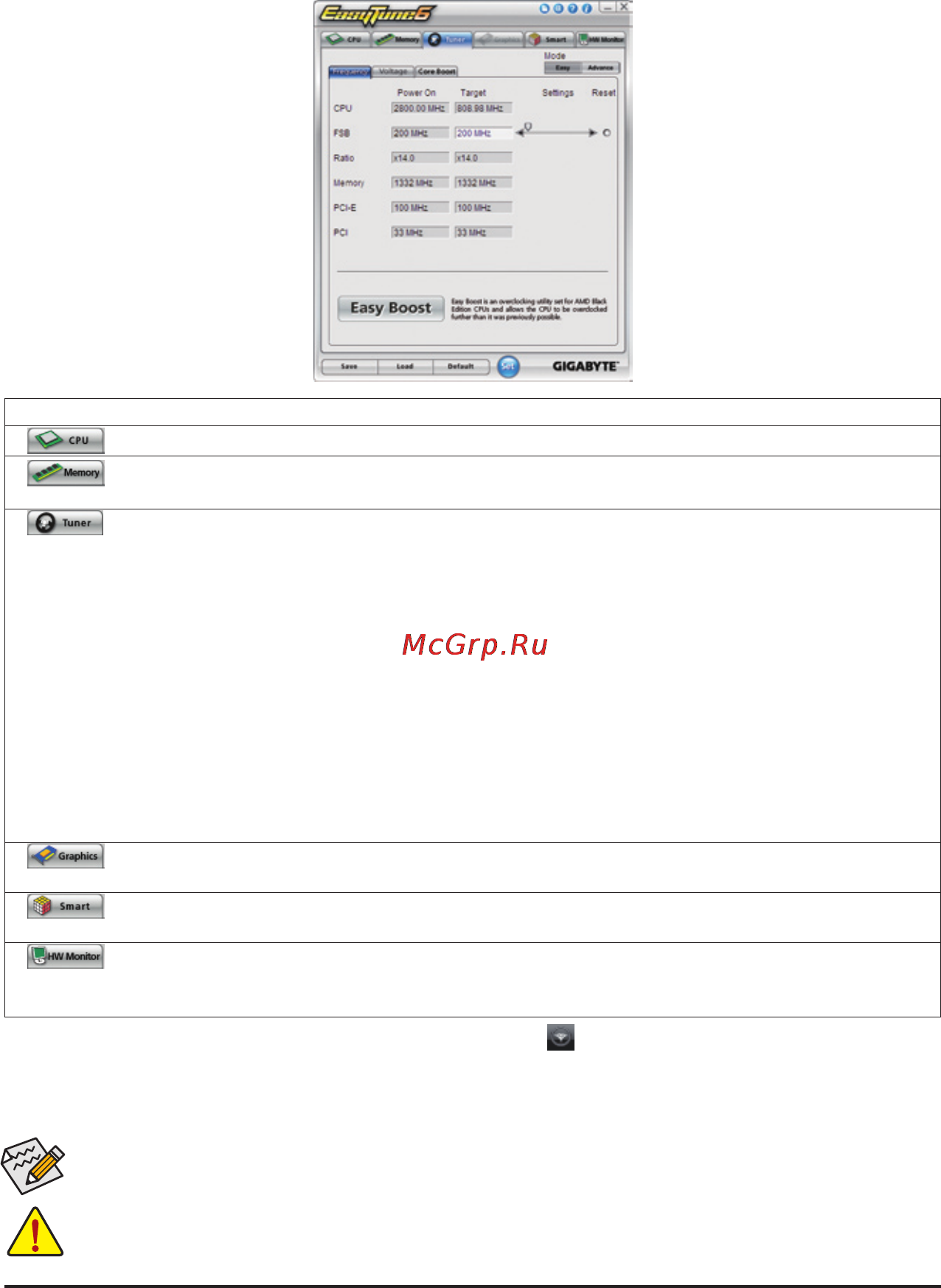 Gigabyte GA-790XT-USB3 (rev.1) [70/112] Tabs information
