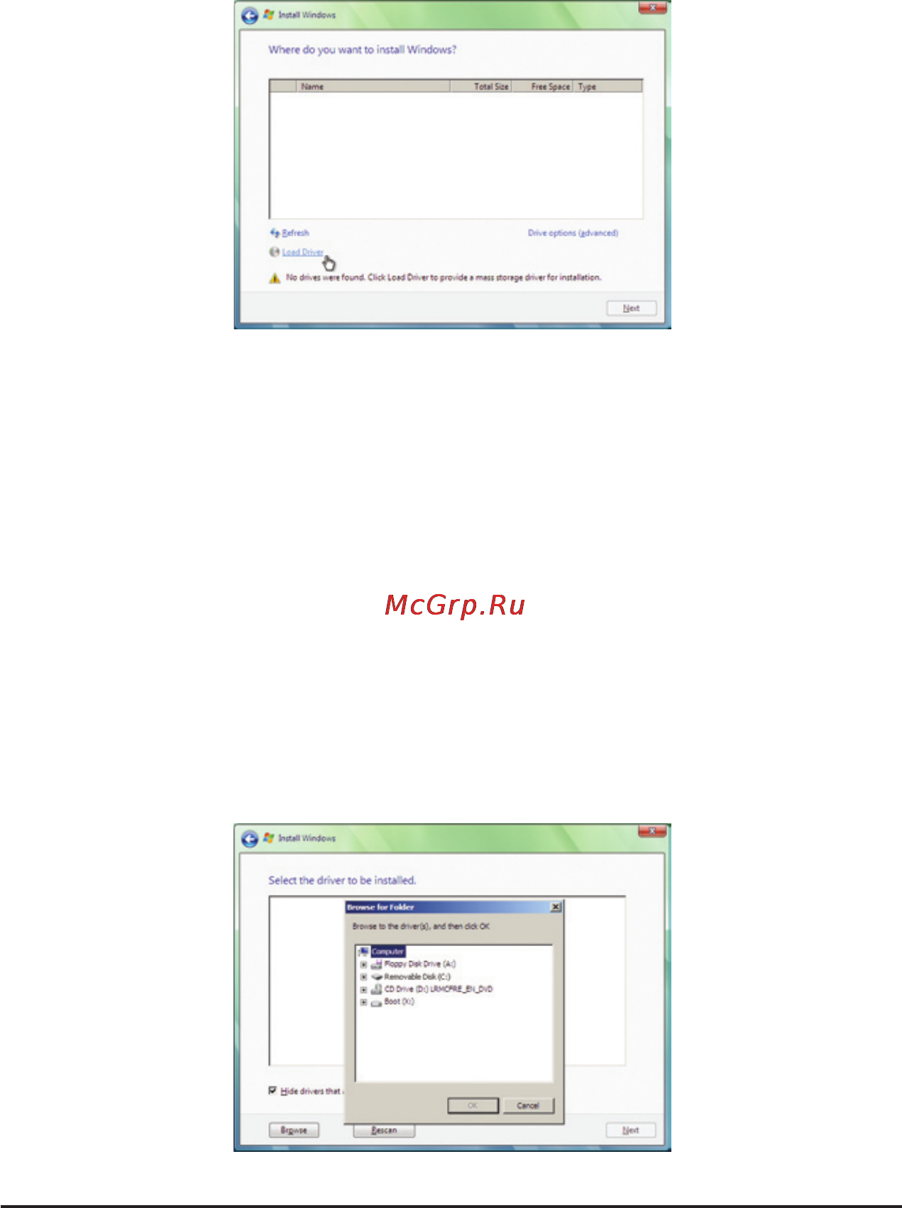 Gigabyte GA-790XT-USB3 (rev.1) [91/112] B installing windows vista