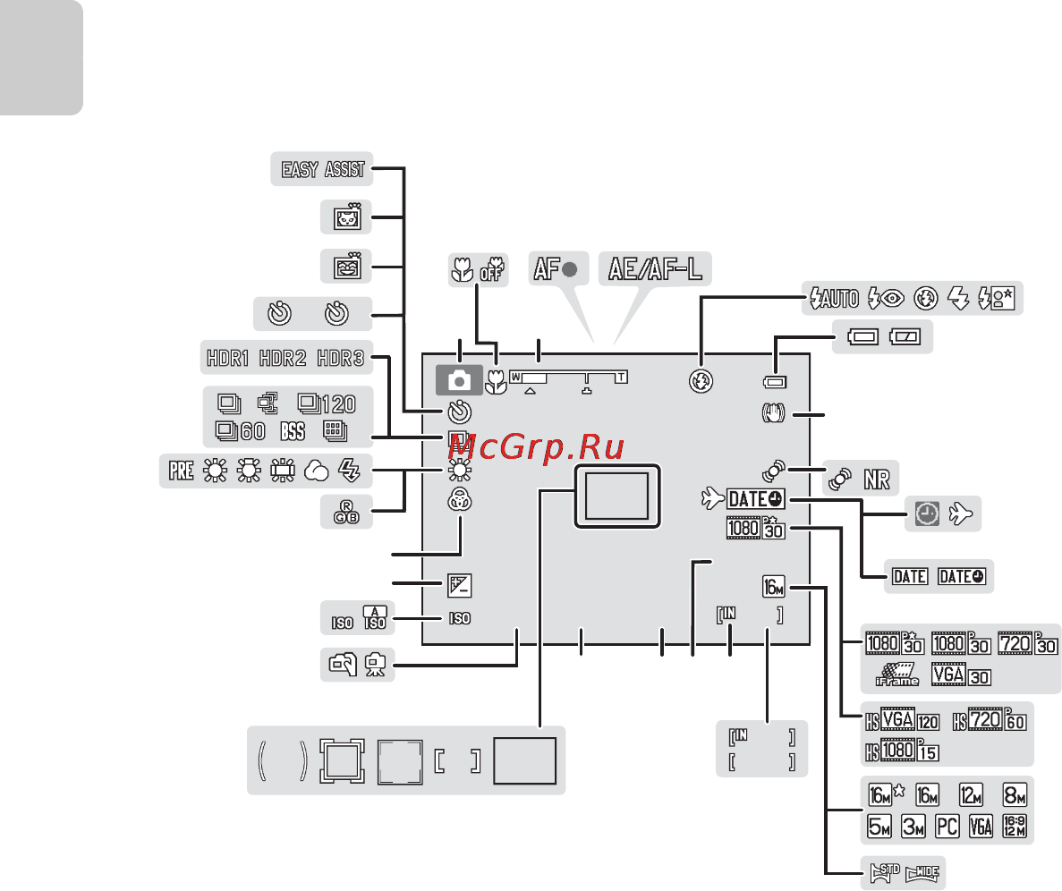 Nikon COOLPIX S8200 Black [22/140] Монитор