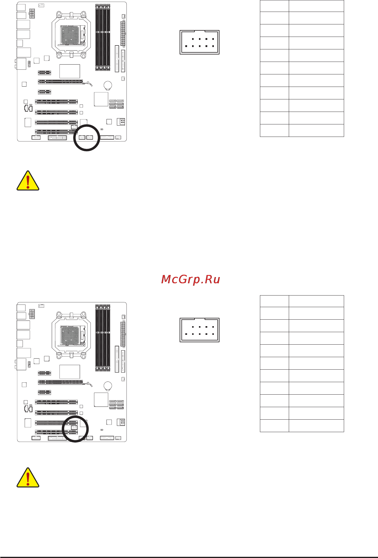 Gigabyte GA-770TA-UD3 (rev.1) [29/120] F_usb1 f_usb2 usb headers
