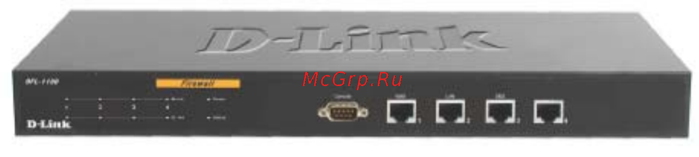 D-Link DFL-1100 [12/151] Индикаторы и разъемы