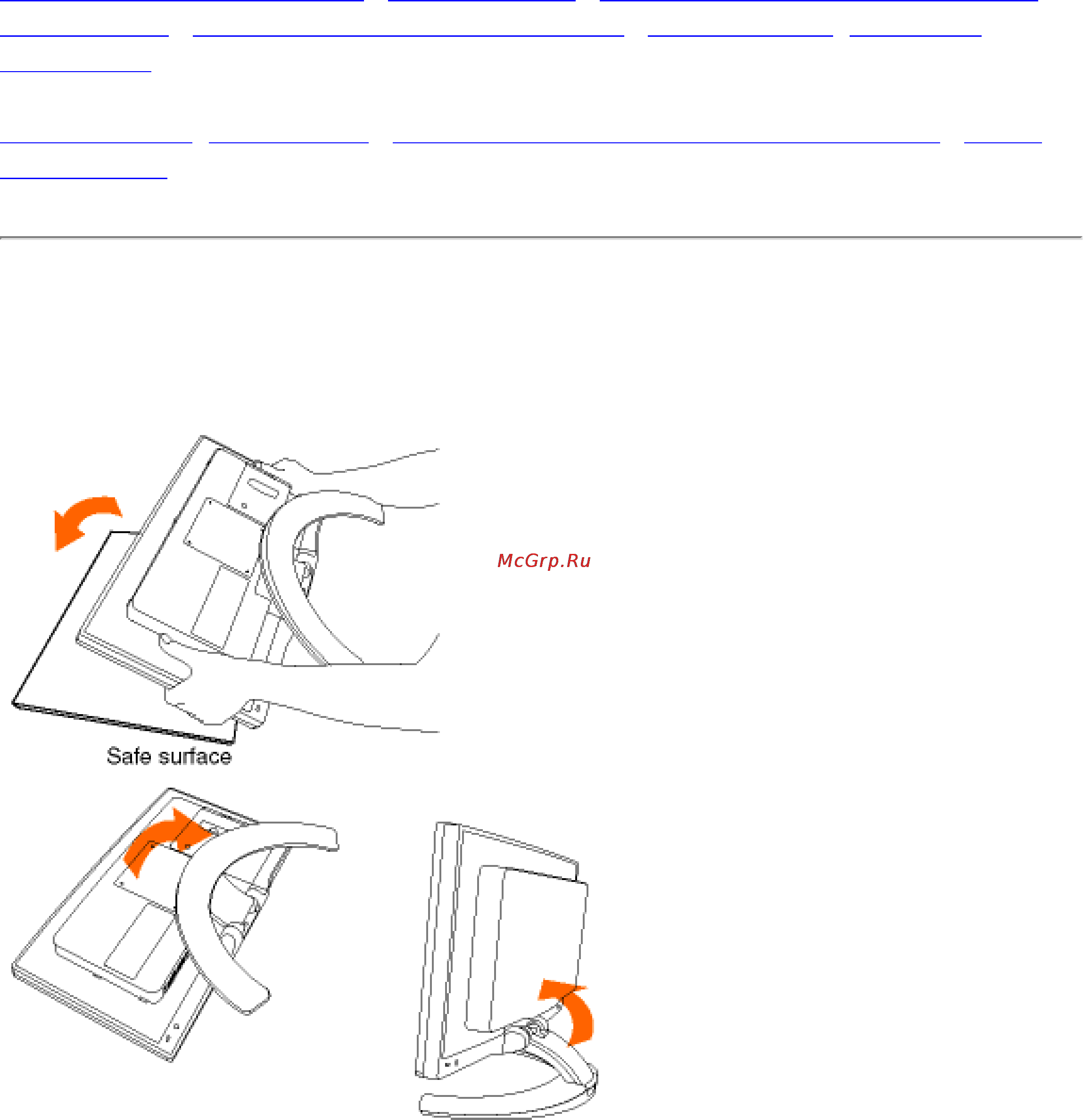 Philips 170T4FS [79/122] Vesa mounting and easy wall mounting