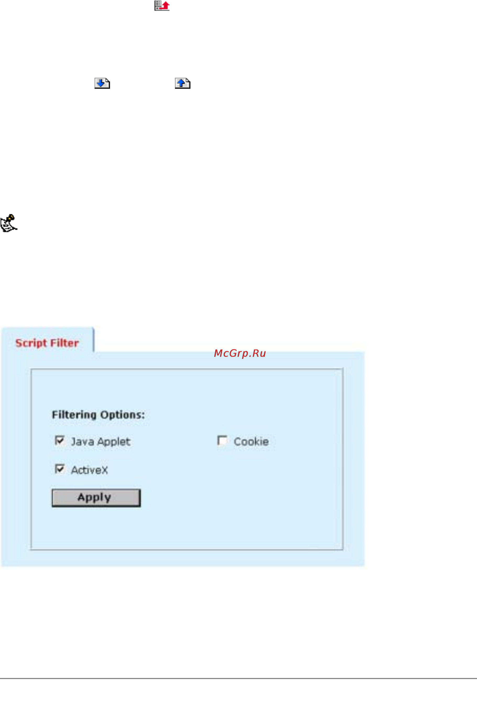 D-Link DFL-1000 [119/168] Exempting urls from content or url blocking