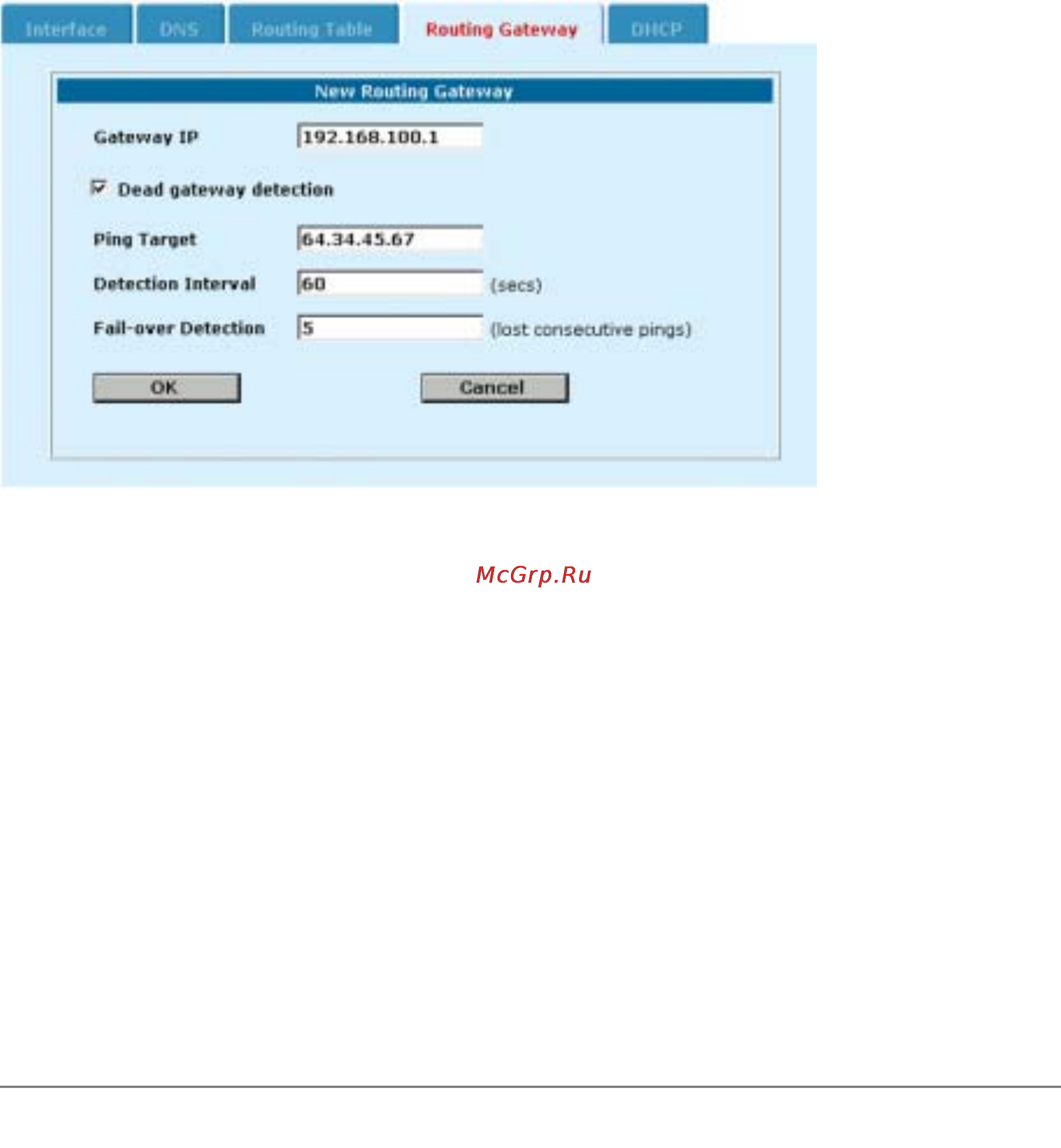 D-Link DFL-1000 [144/168] Adding a default route