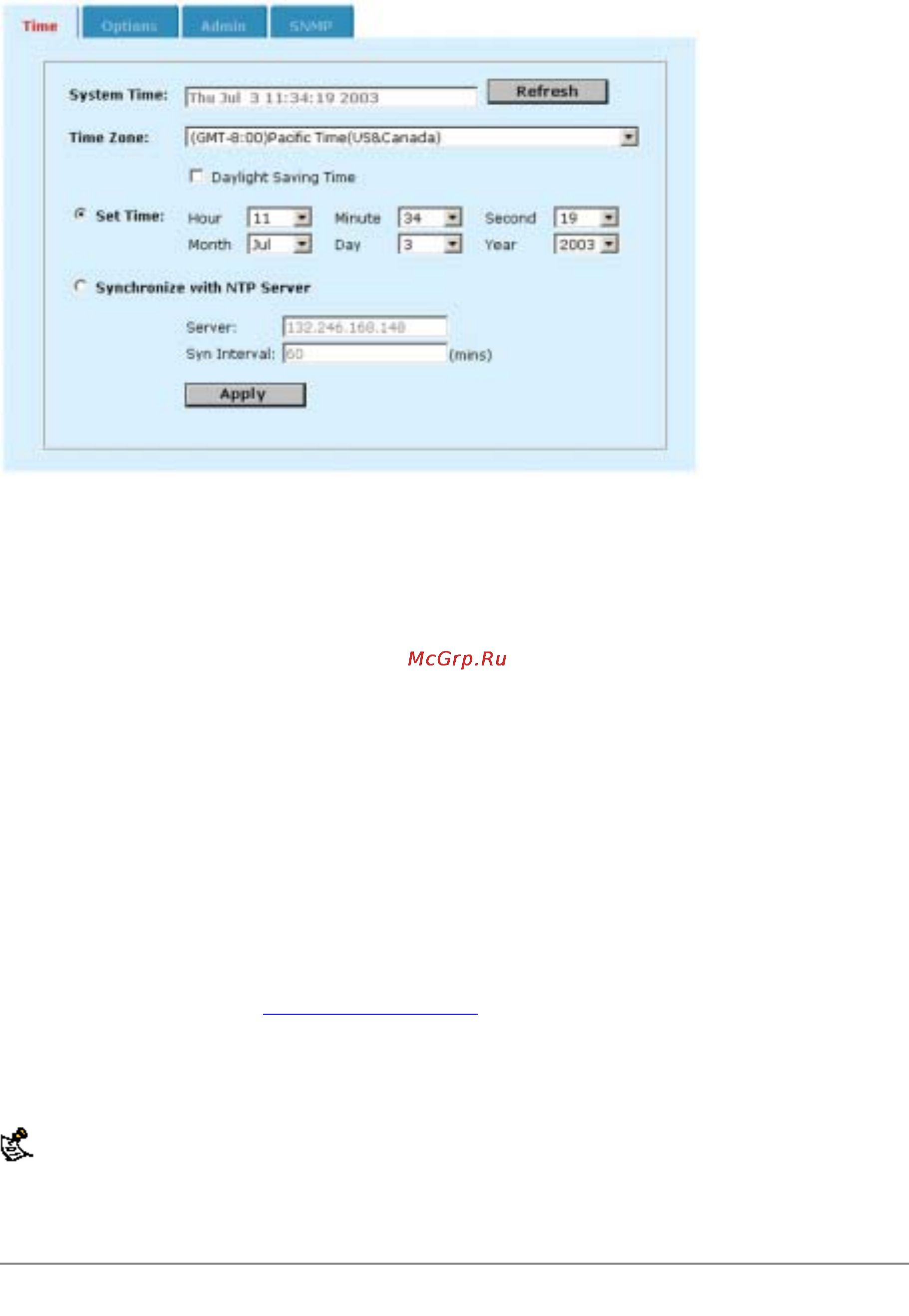 D-Link DFL-1000 [151/168] Changing web based manager options