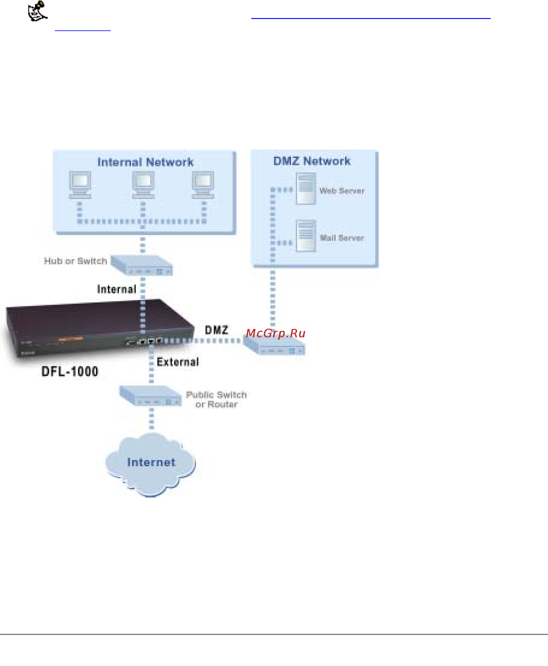 D-Link DFL-1000 [25/168] Configuring your networks