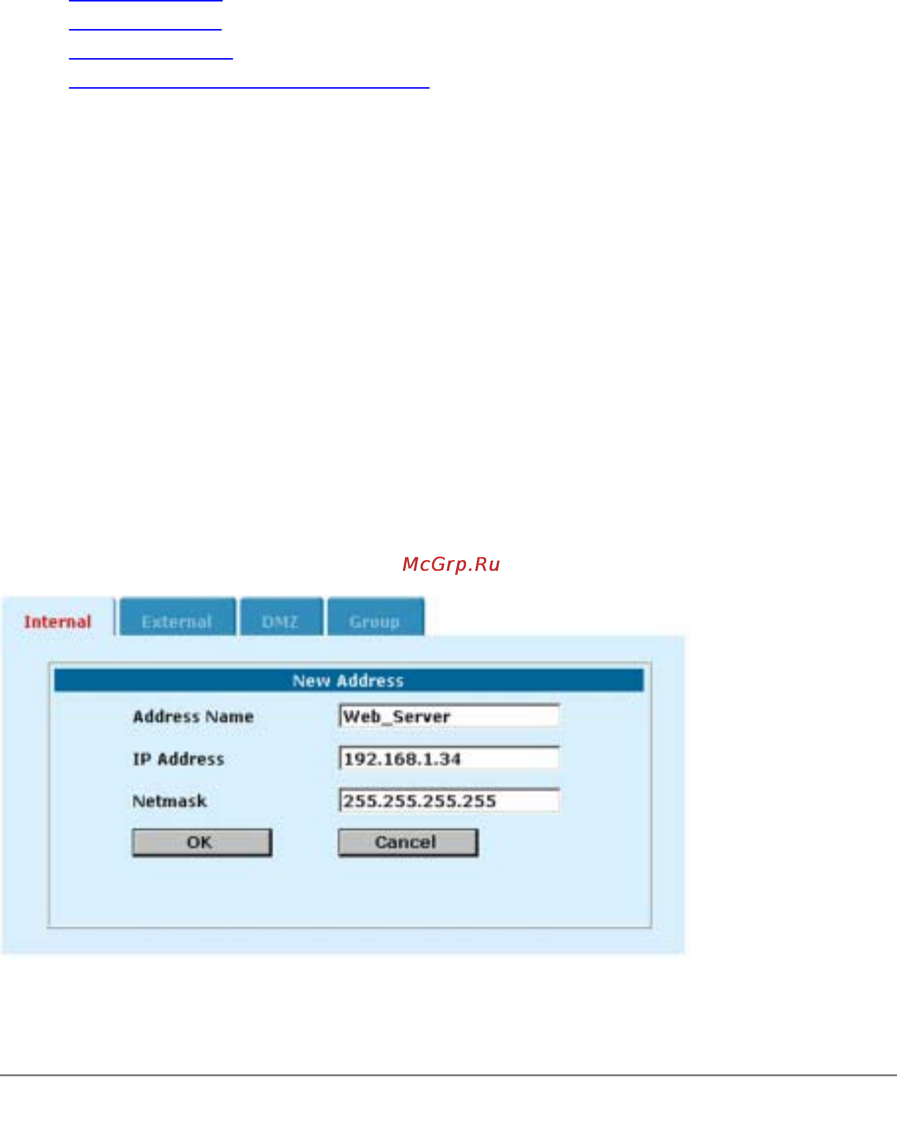 D-Link DFL-1000 [39/168] Adding addresses
