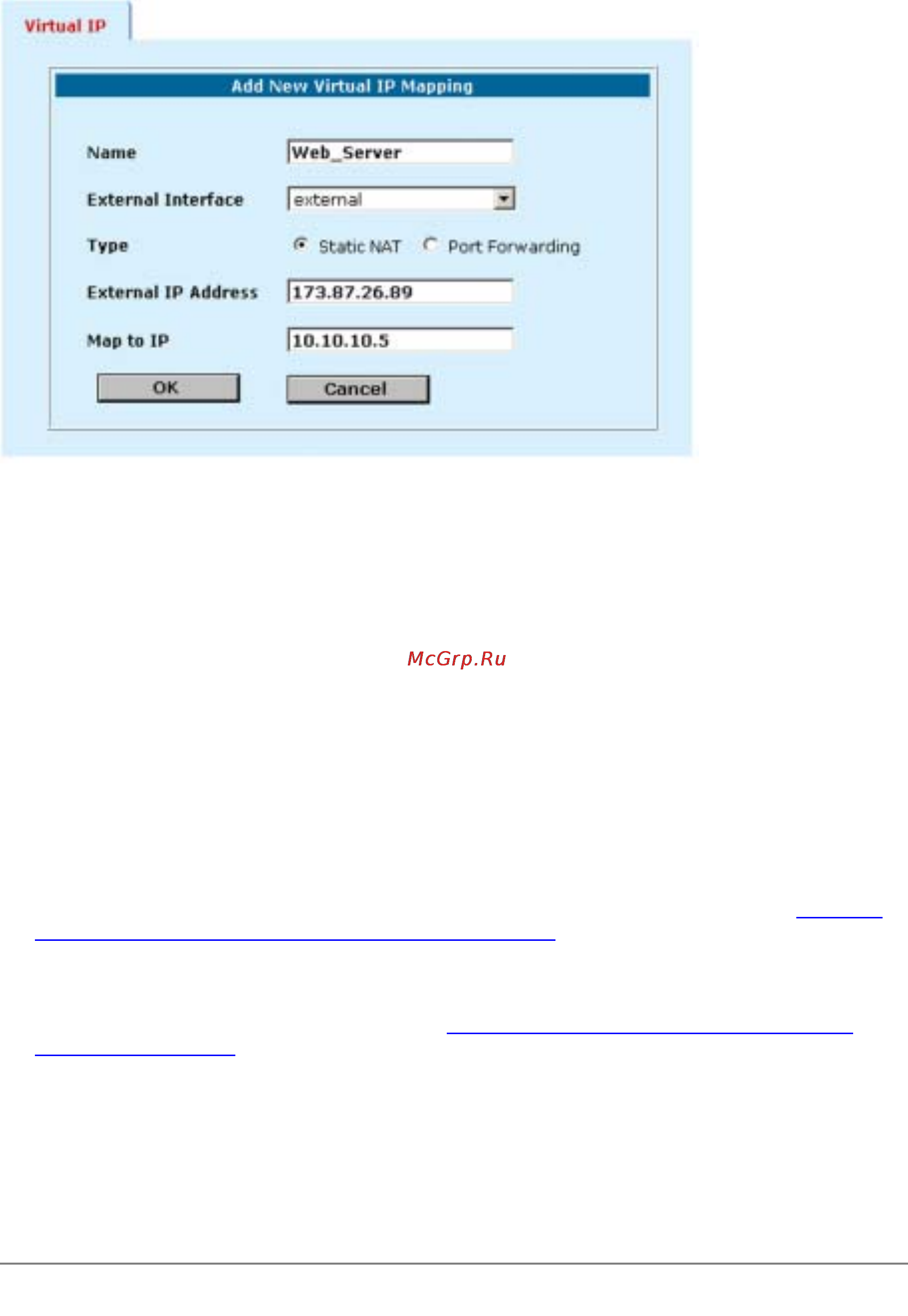 D-Link DFL-1000 [49/168] Adding port forwarding virtual ips
