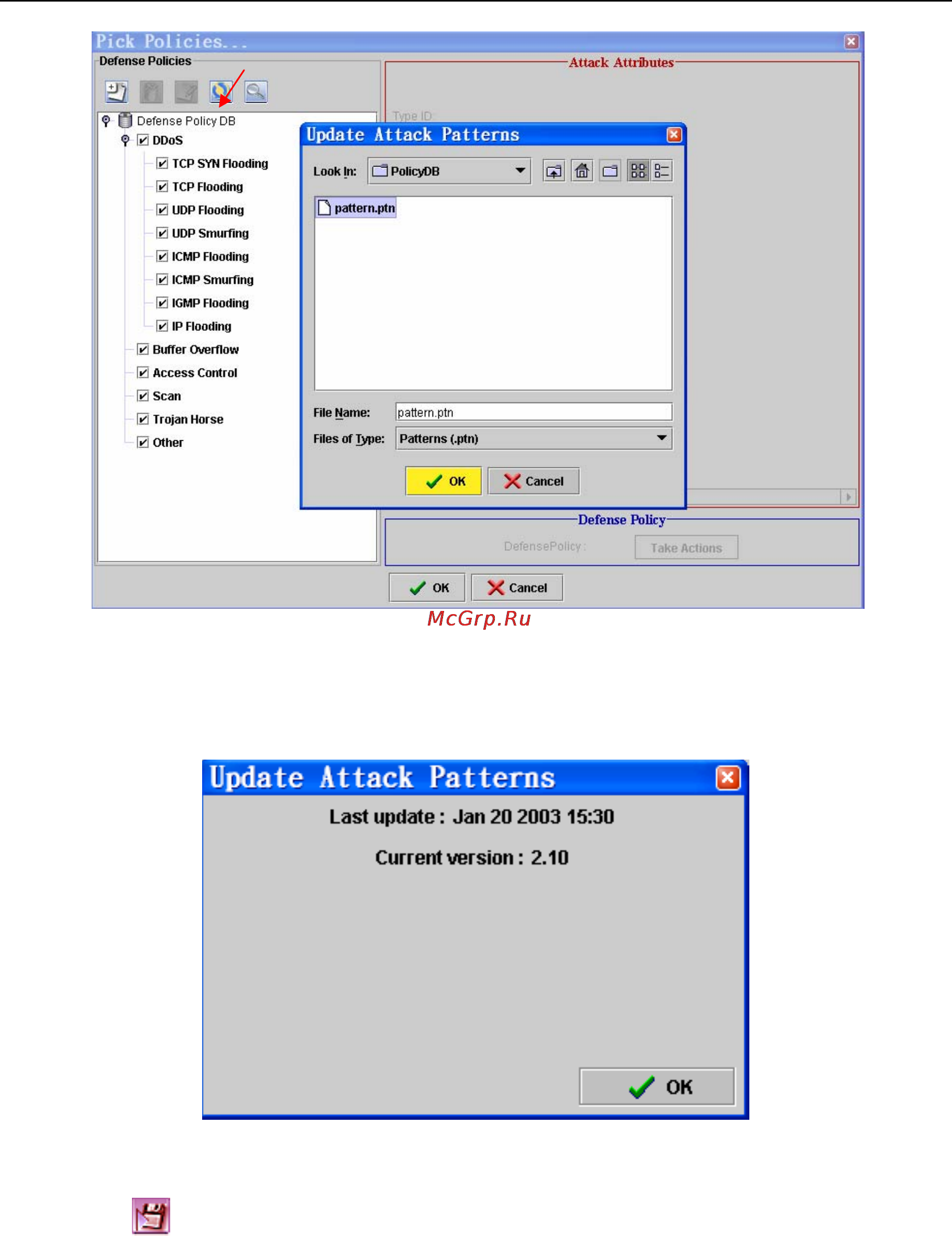 D-Link DFL-2400 [21/112] Figure 2 10 download latest attack pattern