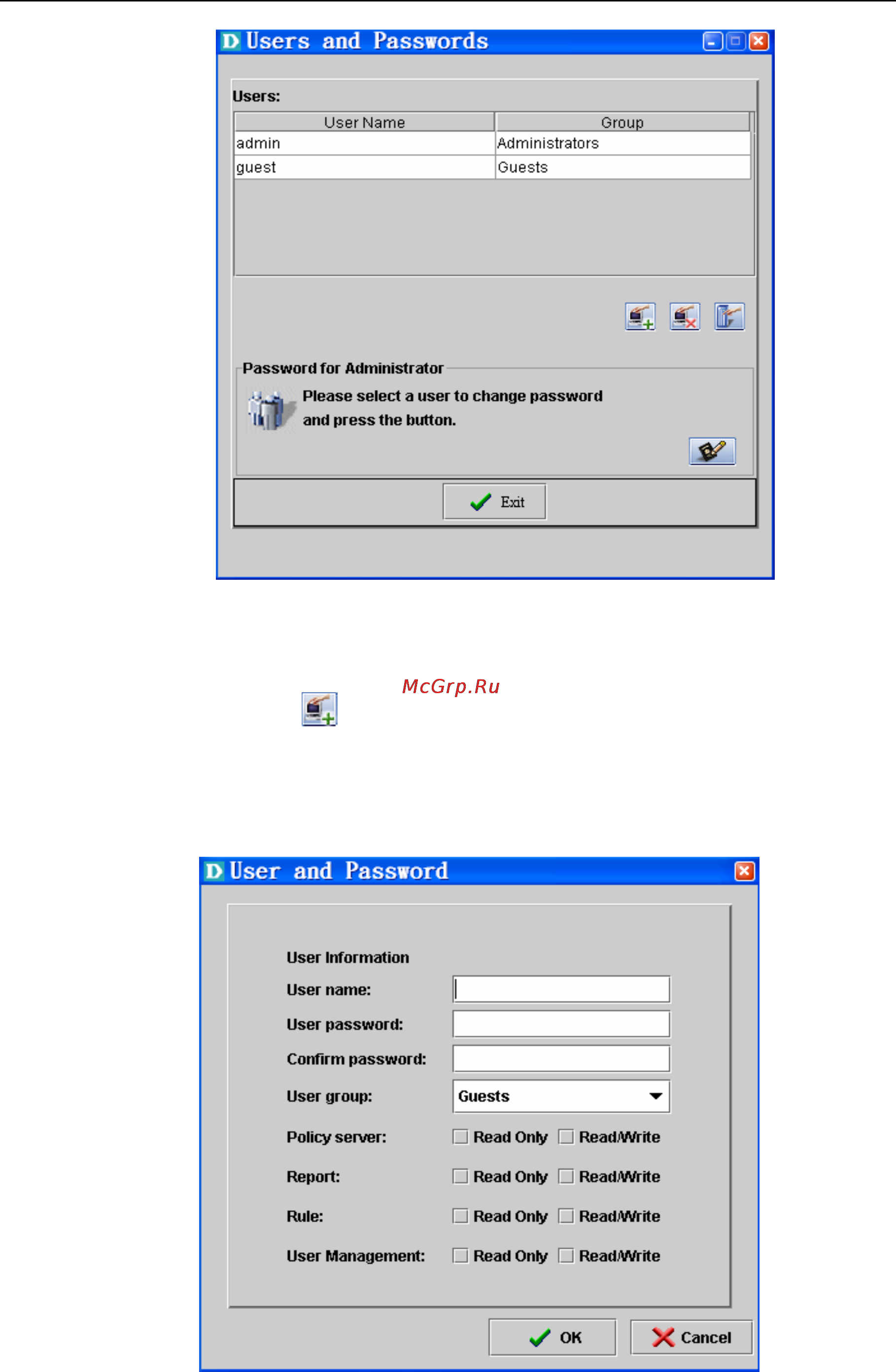 D-Link DFL-2400 [45/112] Add new user