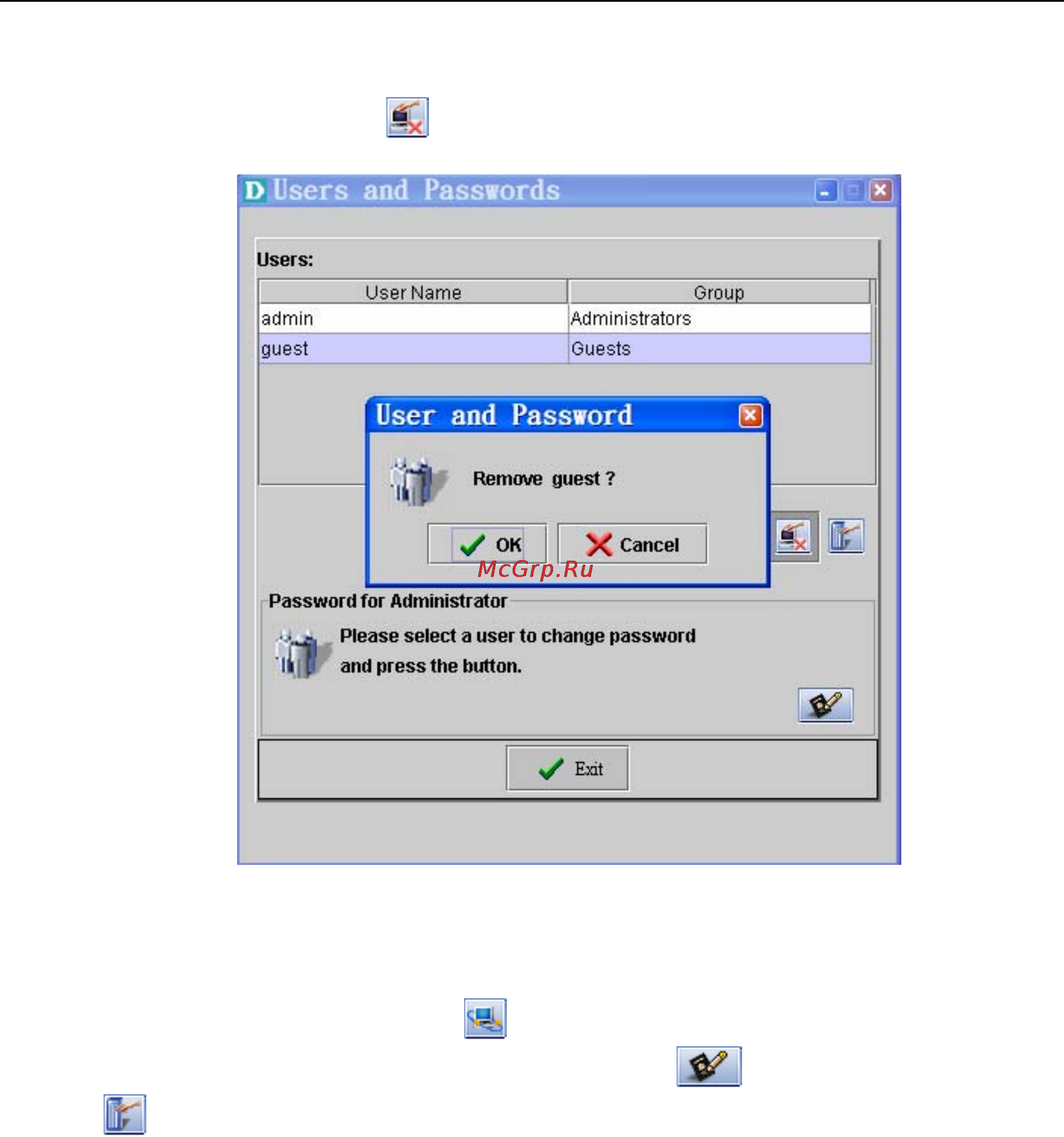 D-Link DFL-2400 [46/112] Delete user