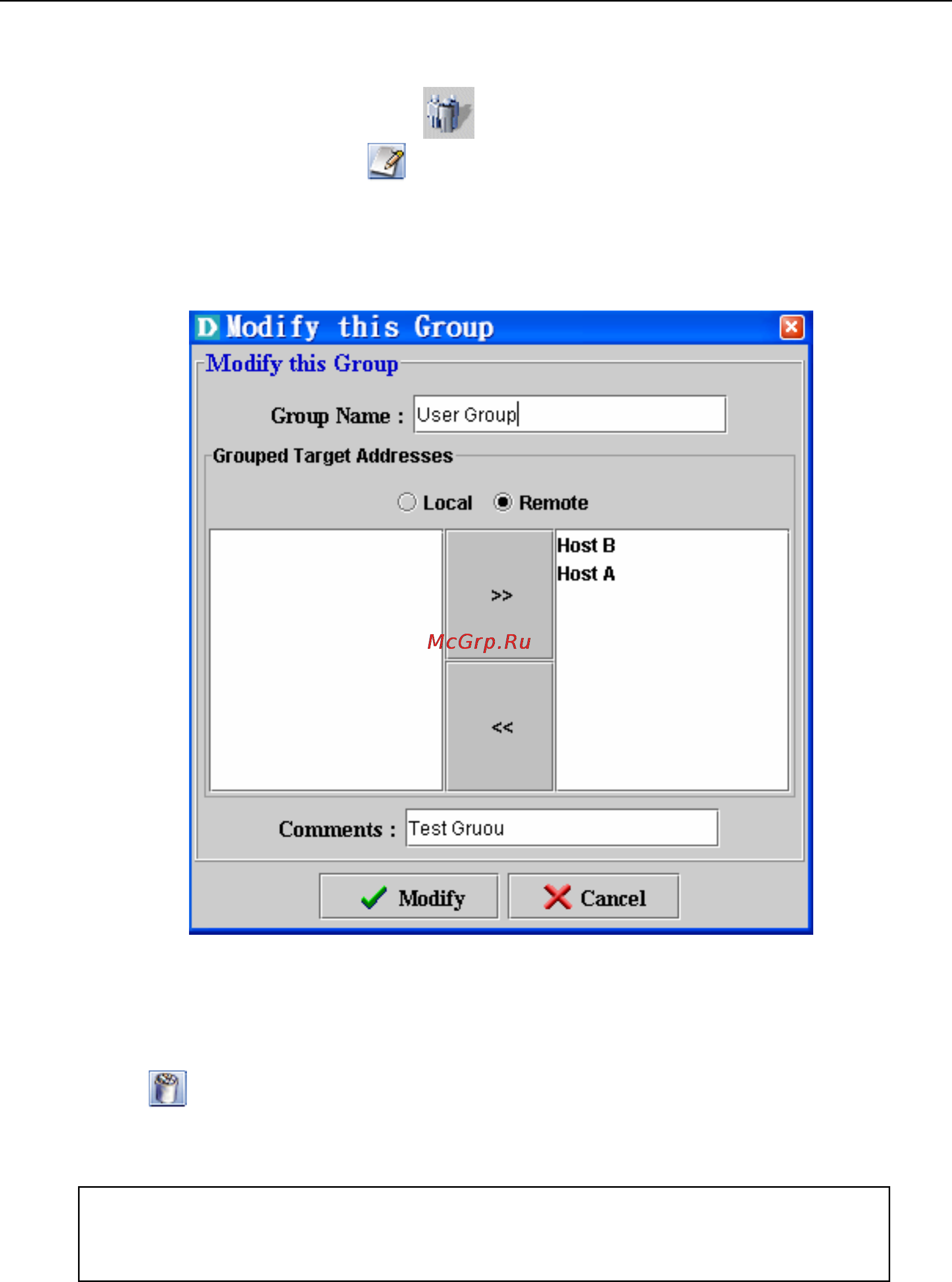 D-Link DFL-2400 [83/112] Delete a group