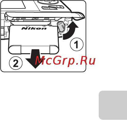 Nikon coolpix s5200 plum [37/284] Извлечение батареи