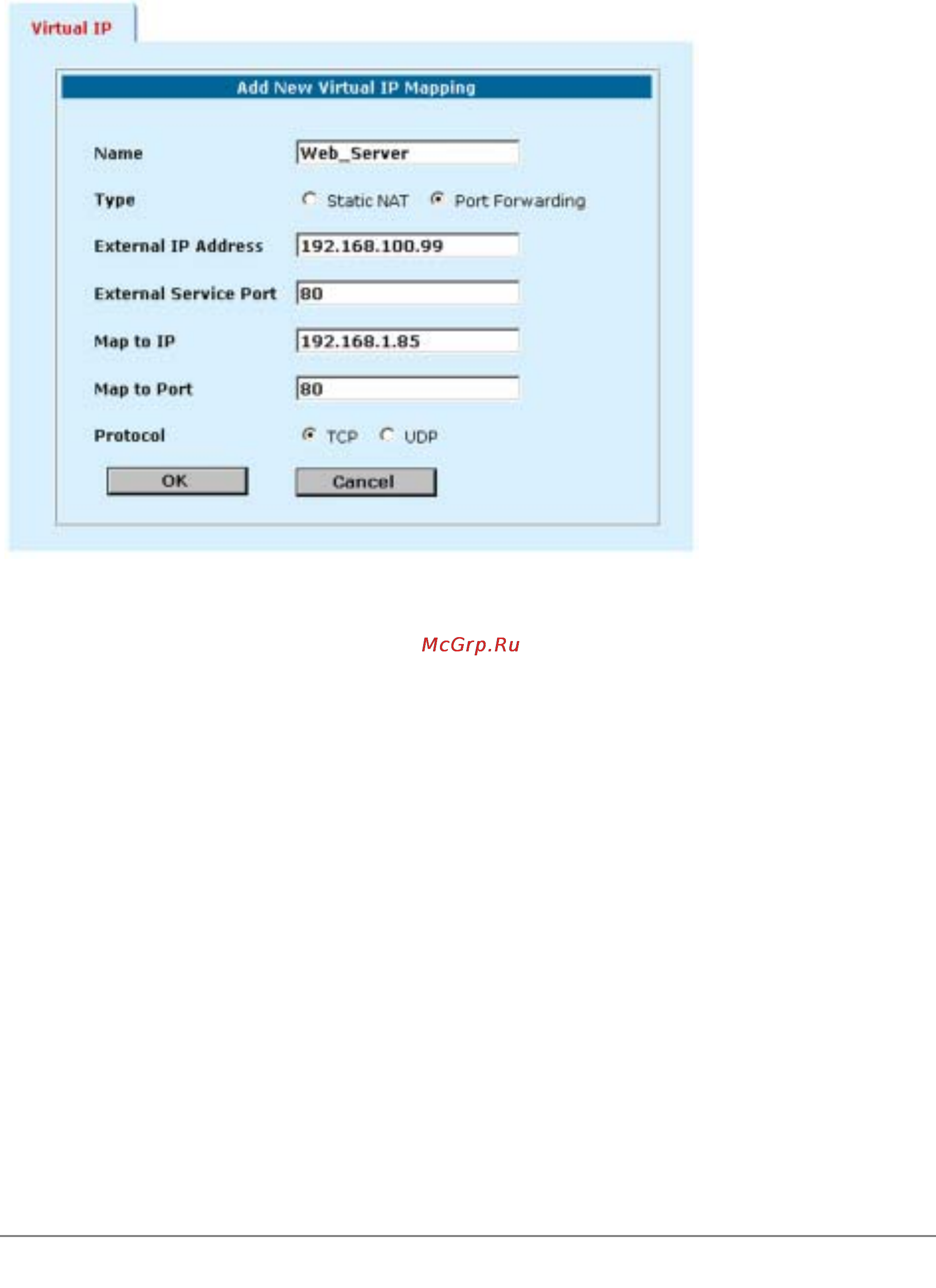 D-Link DFL-600 [38/122] Adding policies with virtual ips
