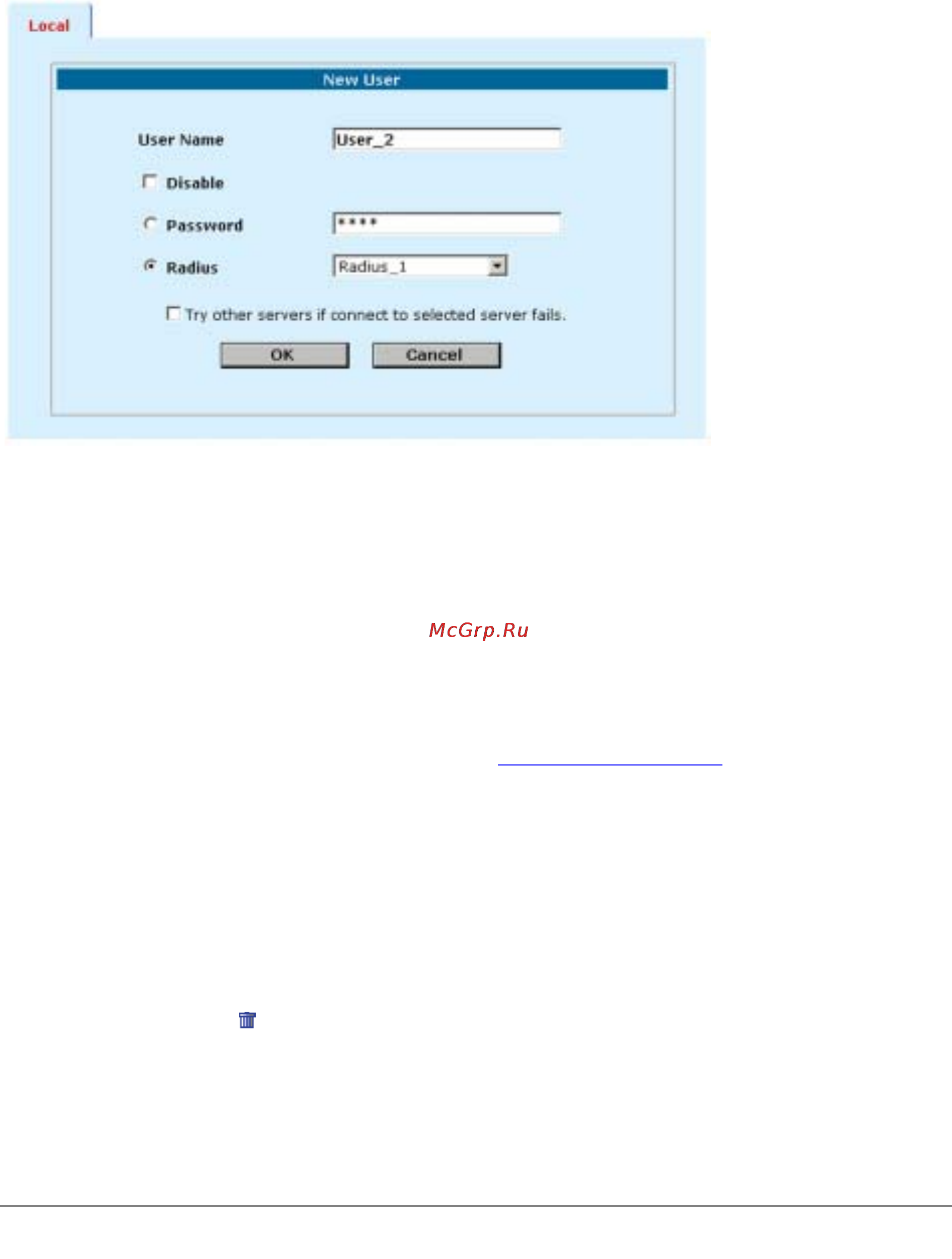 D-Link DFL-600 [44/122] Deleting user names from the internal database