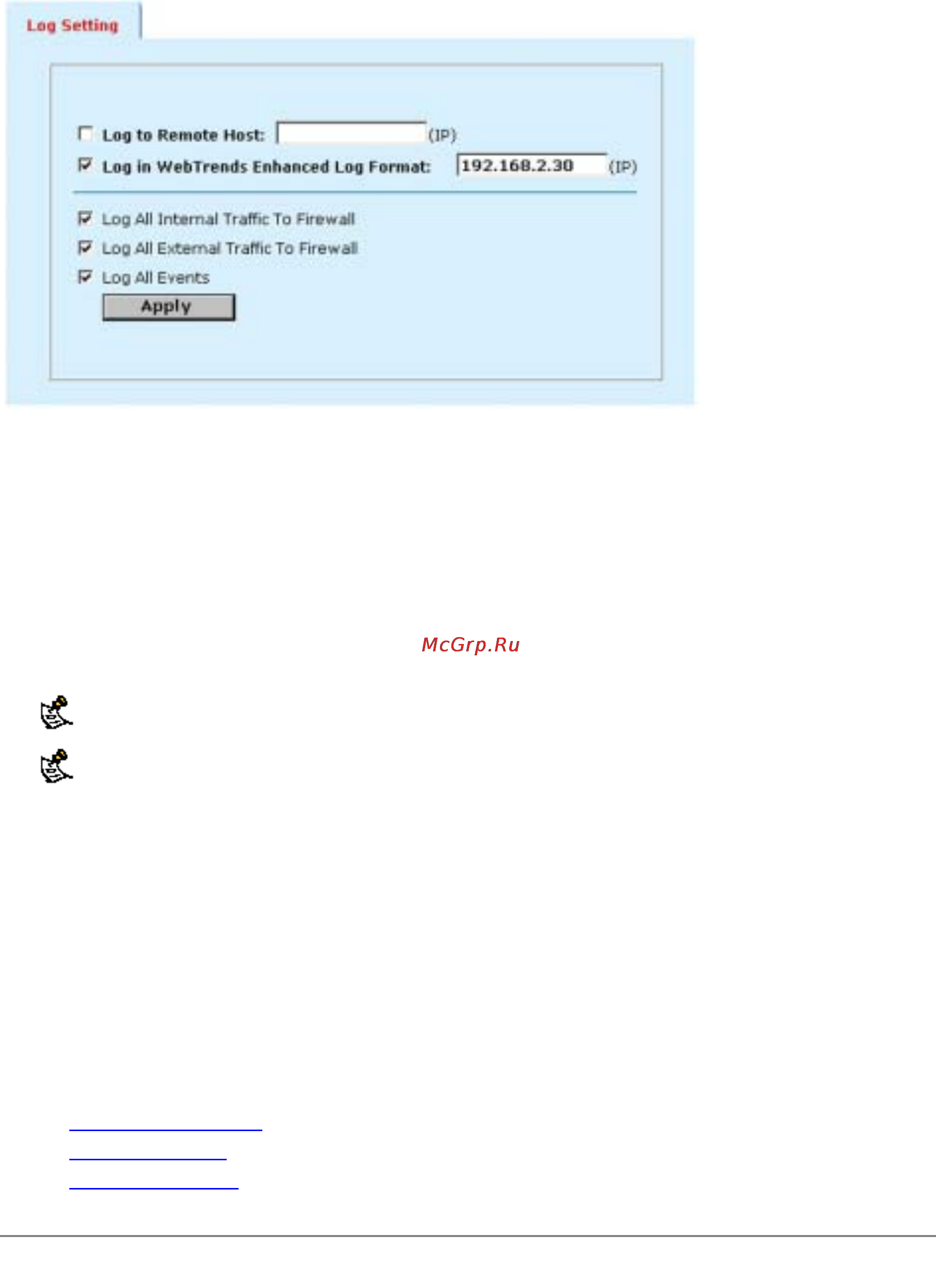 D-Link DFL-600 [79/122] Configuring alert email
