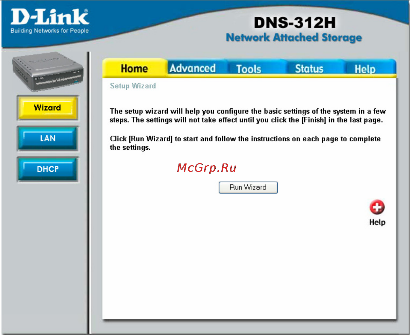 D-Link DNS-312H [17/66] Enter system information