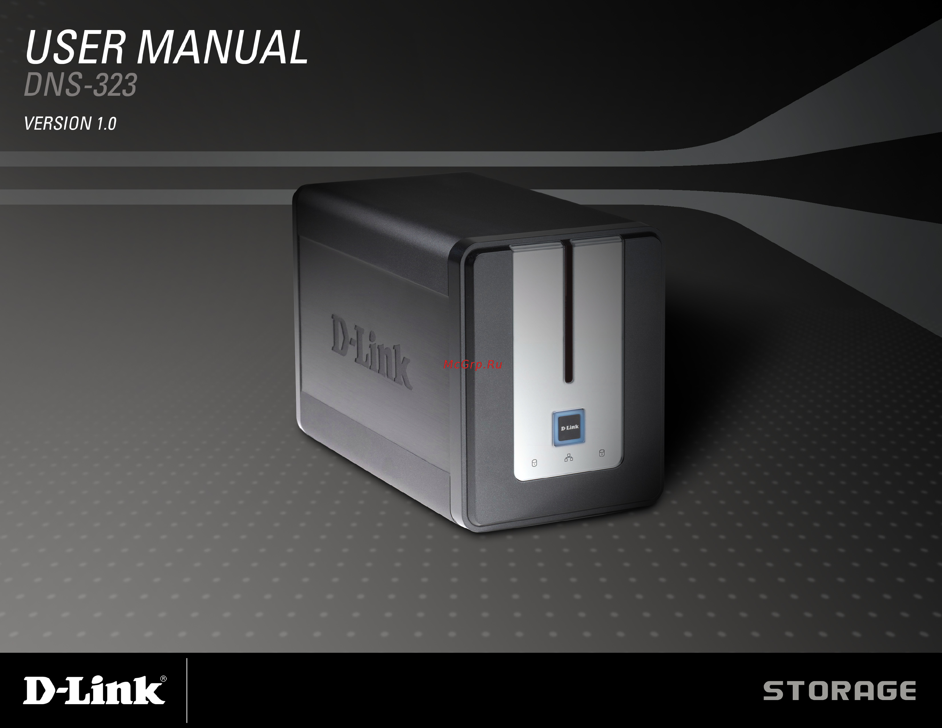 D-Link DNS-323 Инструкция по эксплуатации онлайн