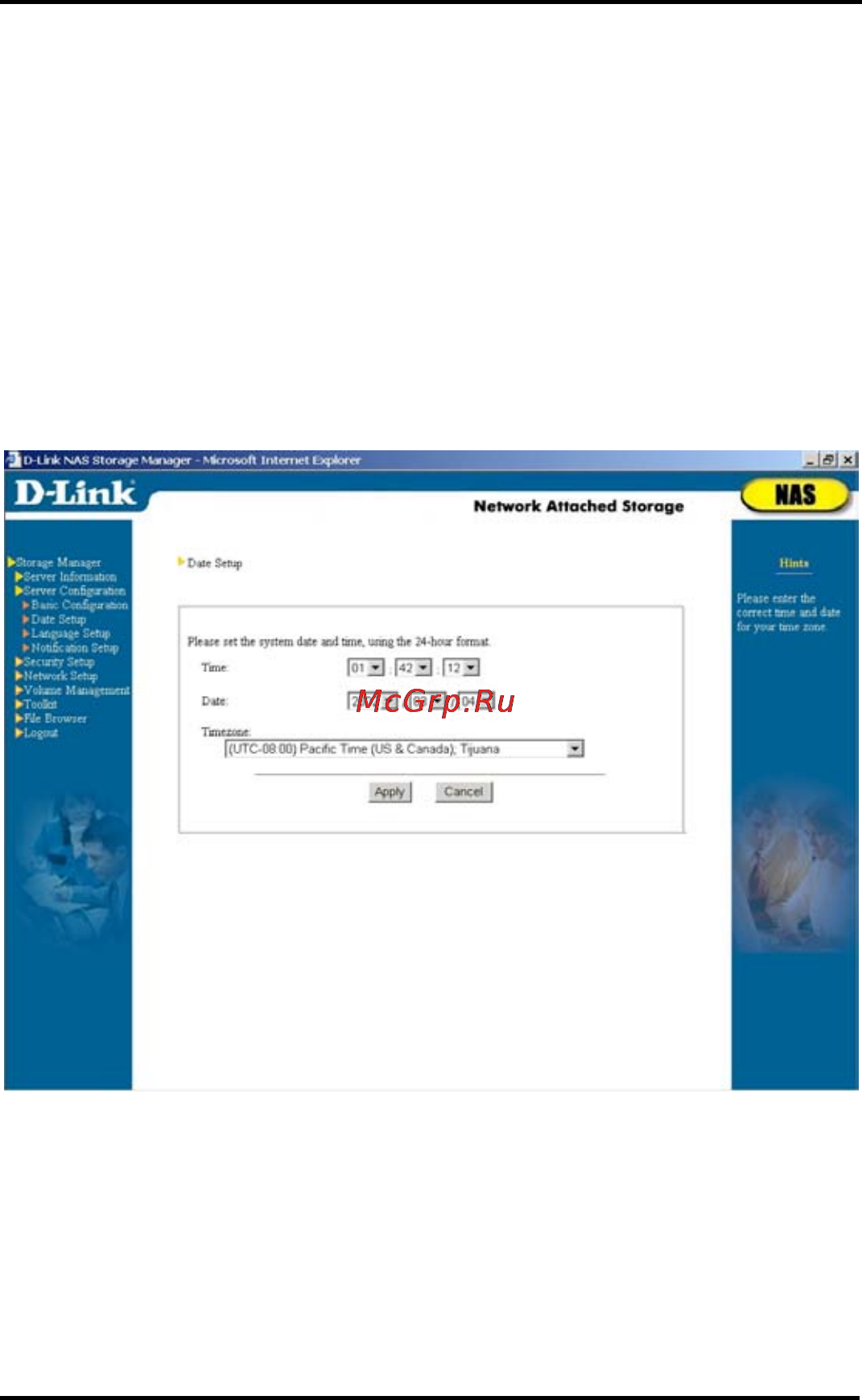 D-Link DNS-6040 Инструкция по эксплуатации онлайн [26/185] 42283