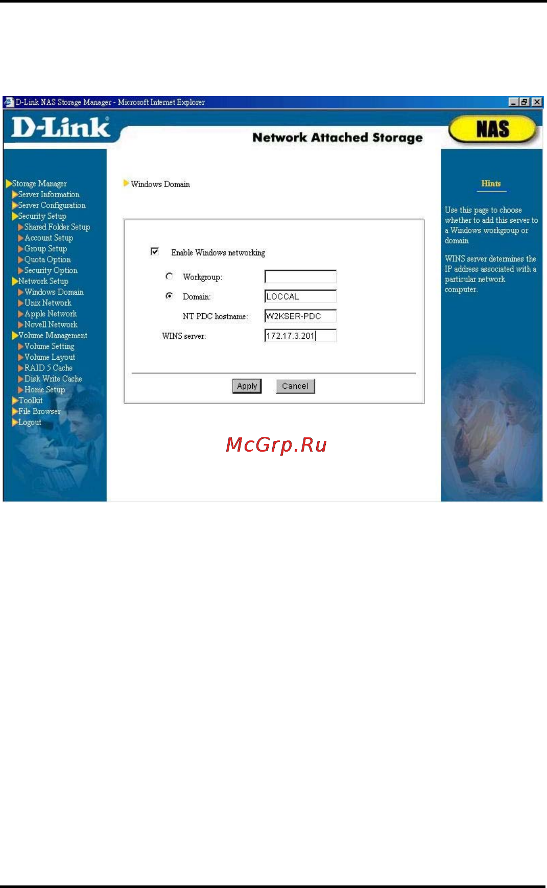 D-Link DNS-6040 Инструкция по эксплуатации онлайн [71/185] 42283