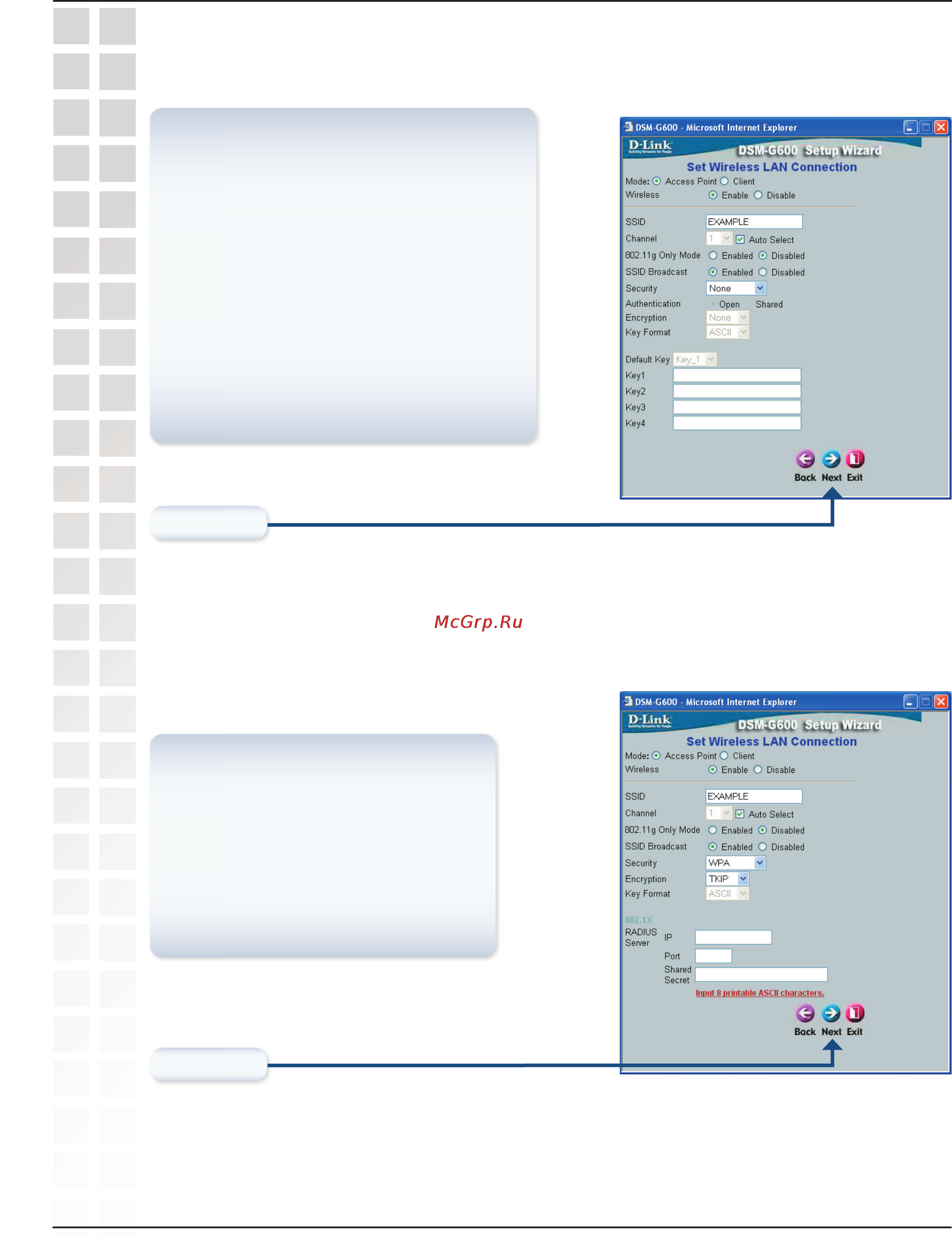 D-Link DSM-G600 [26/74] Using the setup wizard continued
