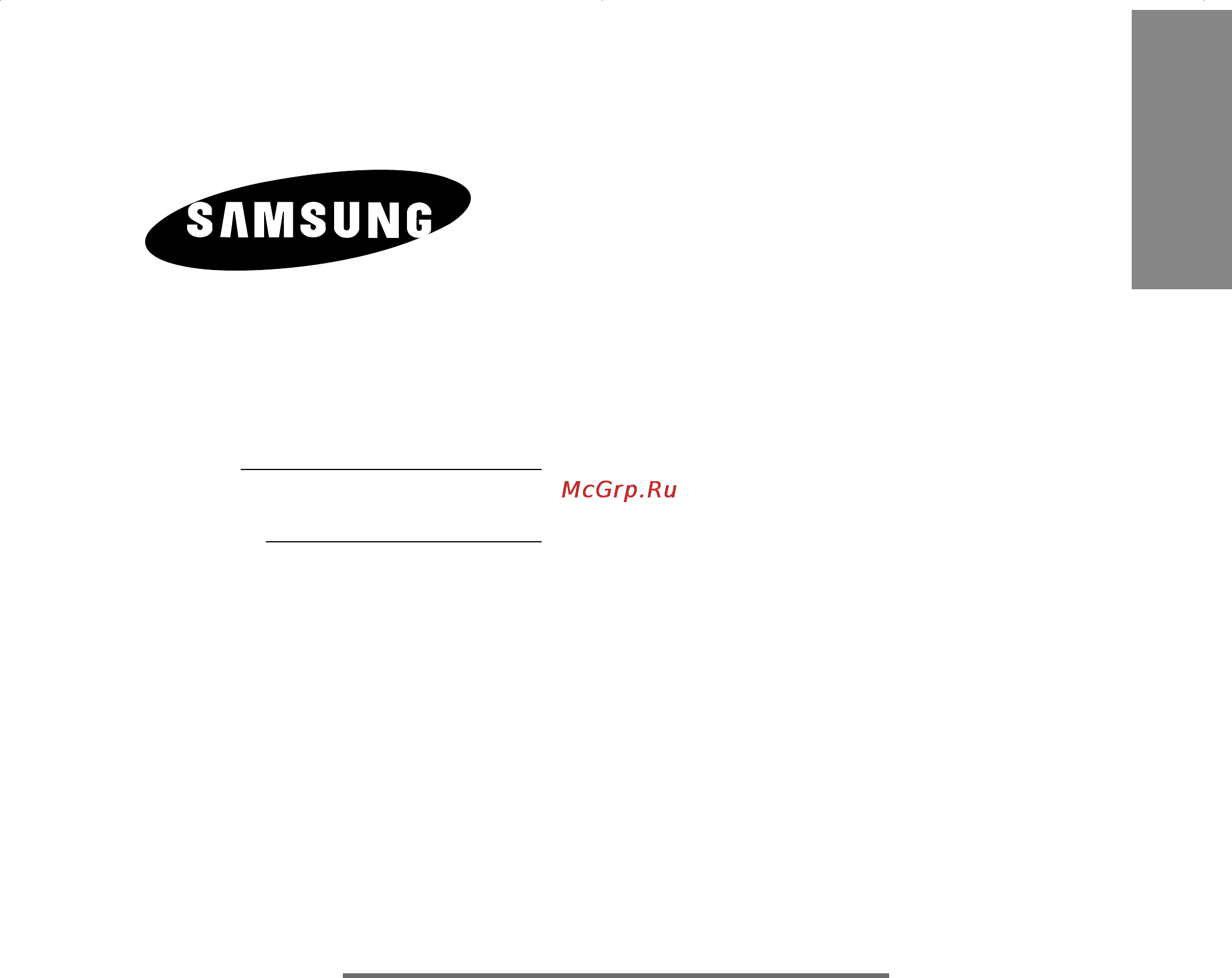 Samsung RS20NCSL Инструкция по эксплуатации онлайн