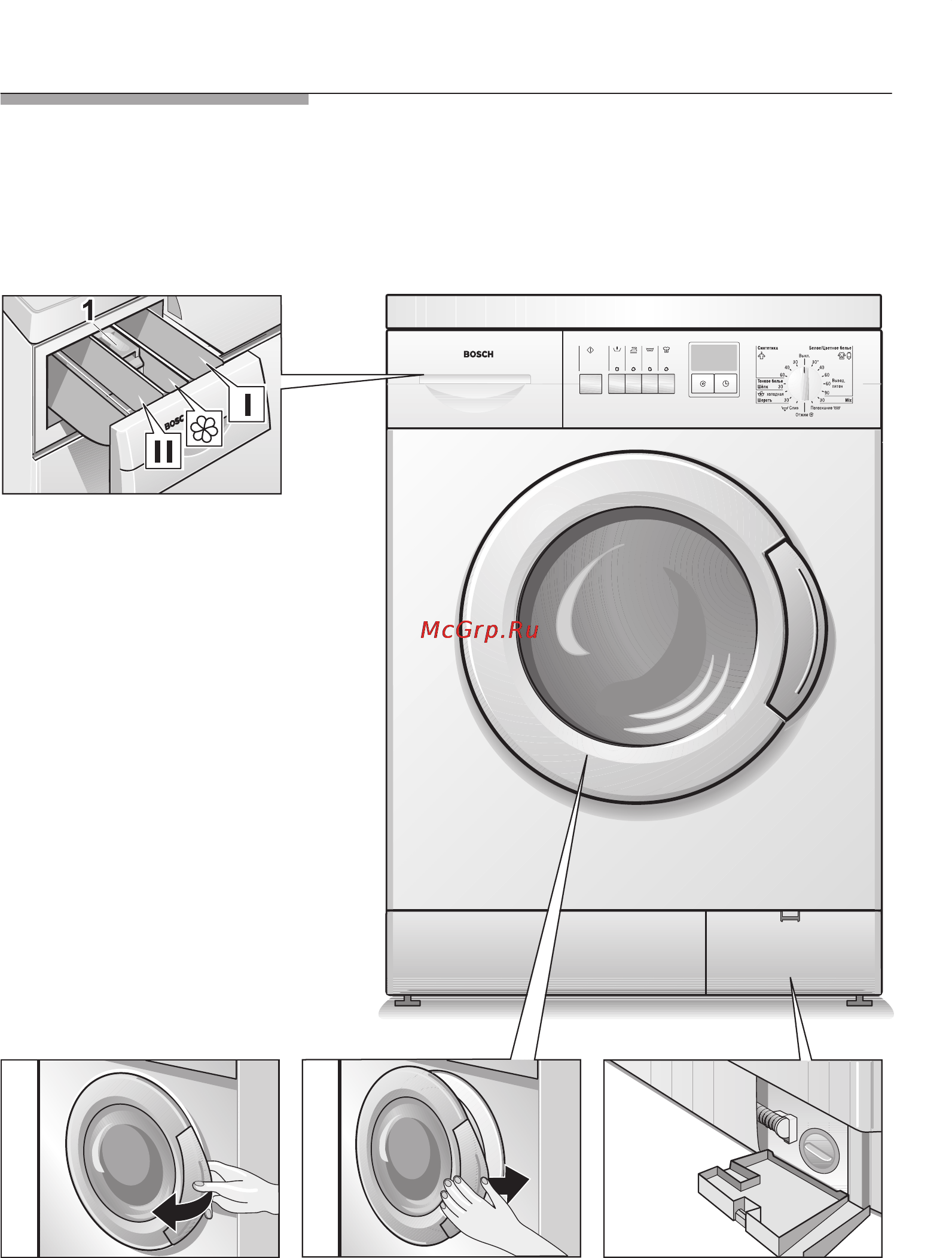 Bosch WFX 2840 OE [9/80] Это ваша стиральная машина