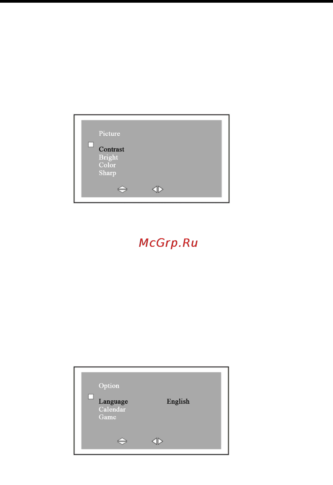 Hyundai H-LCD804 [9/28] Menu operation