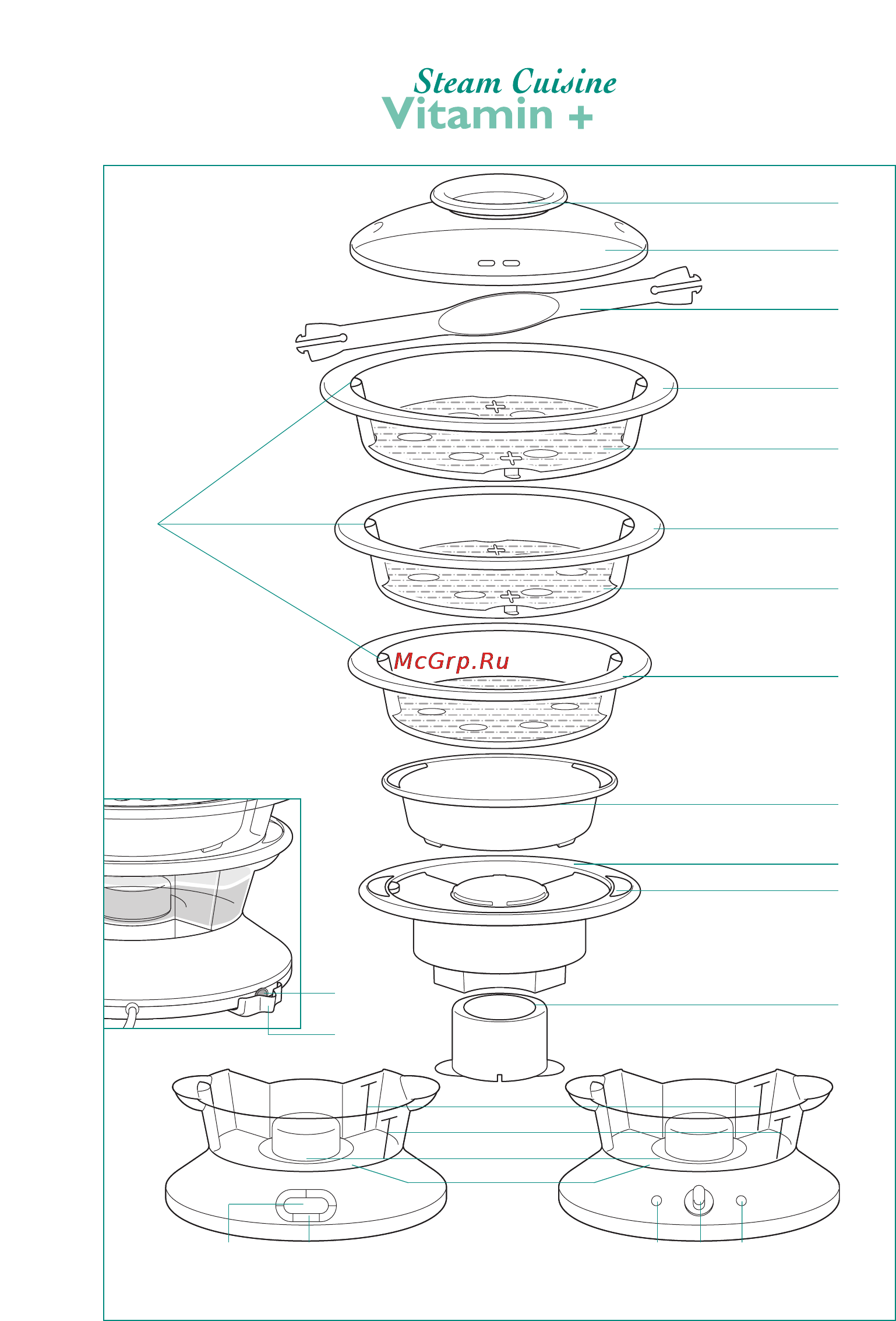 Tefal VC 400830 [2/12] Eclaté