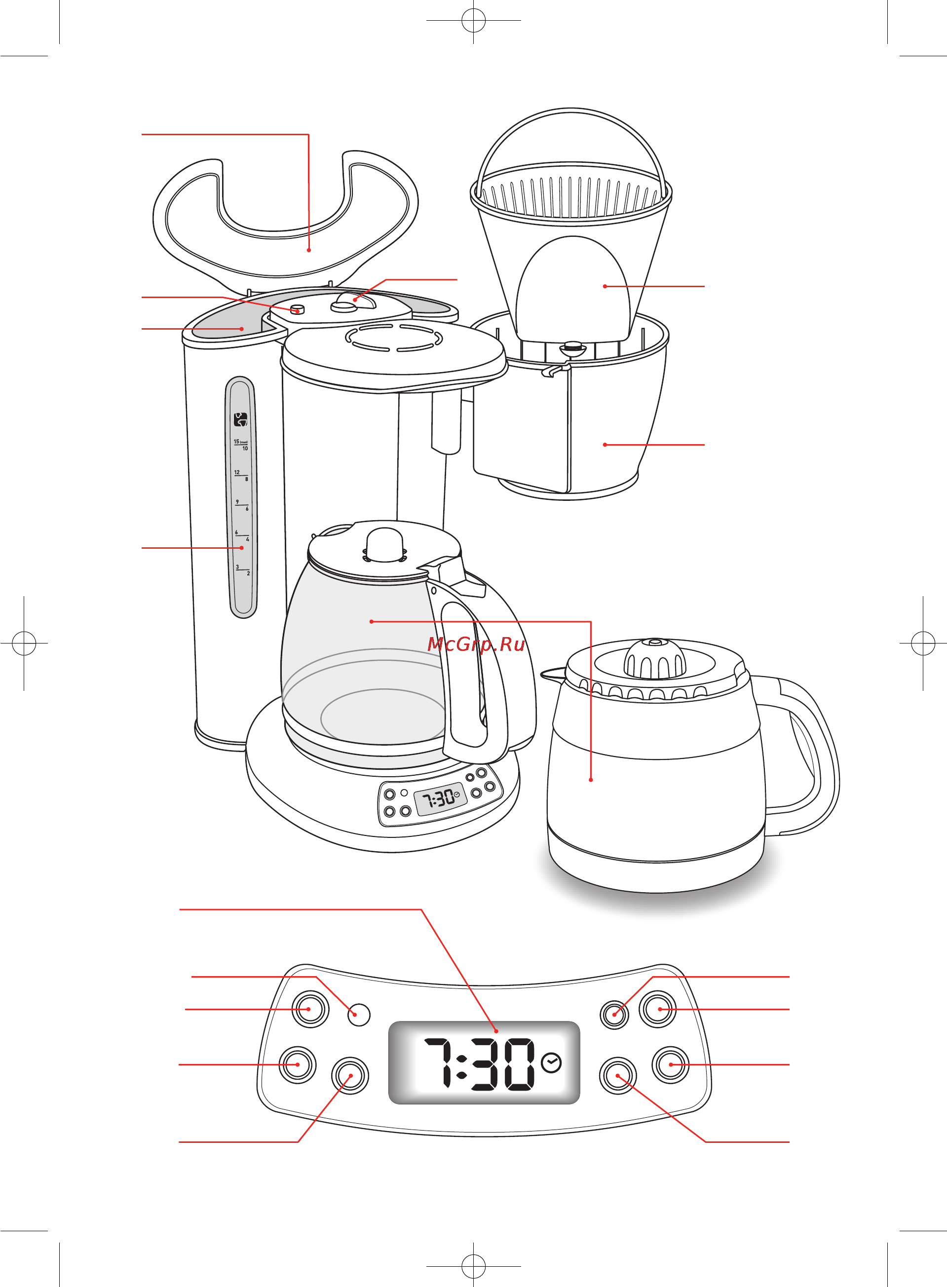Tefal CM415530 Инструкция по эксплуатации онлайн [2/11] 42487