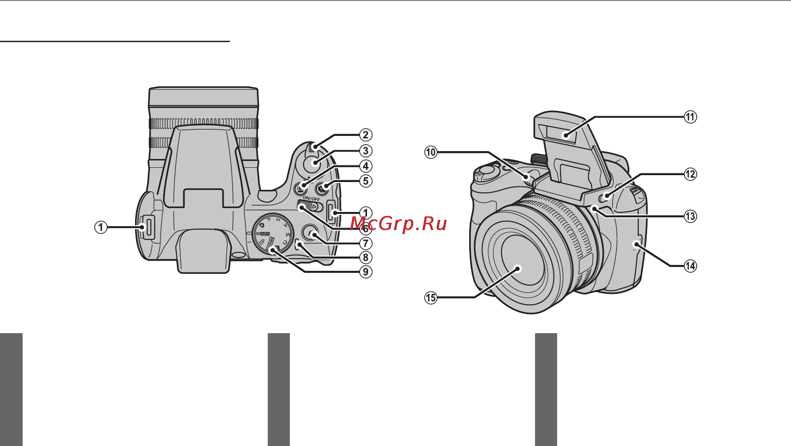 Fujifilm FINEPIX S4300 [16/144] Части фотокамеры части фотокамеры