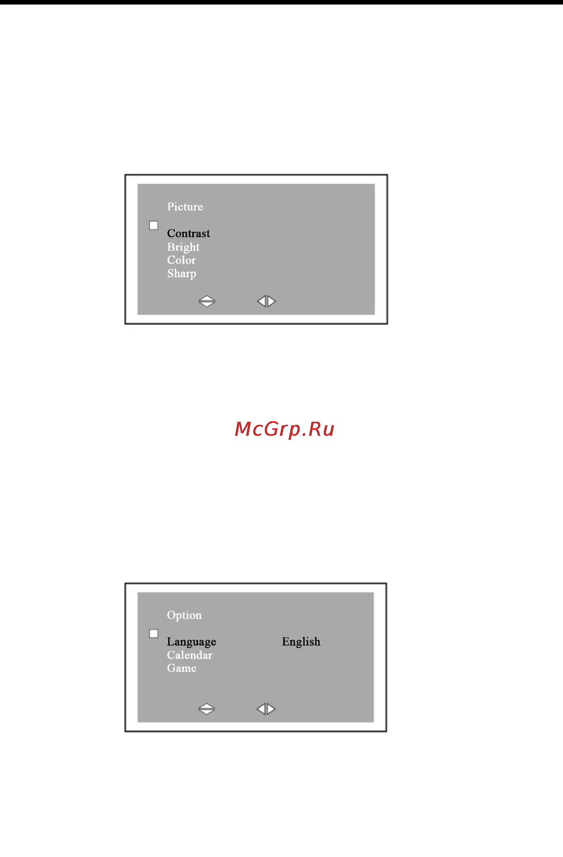 Hyundai H-LCD703 [9/27] Menu operation