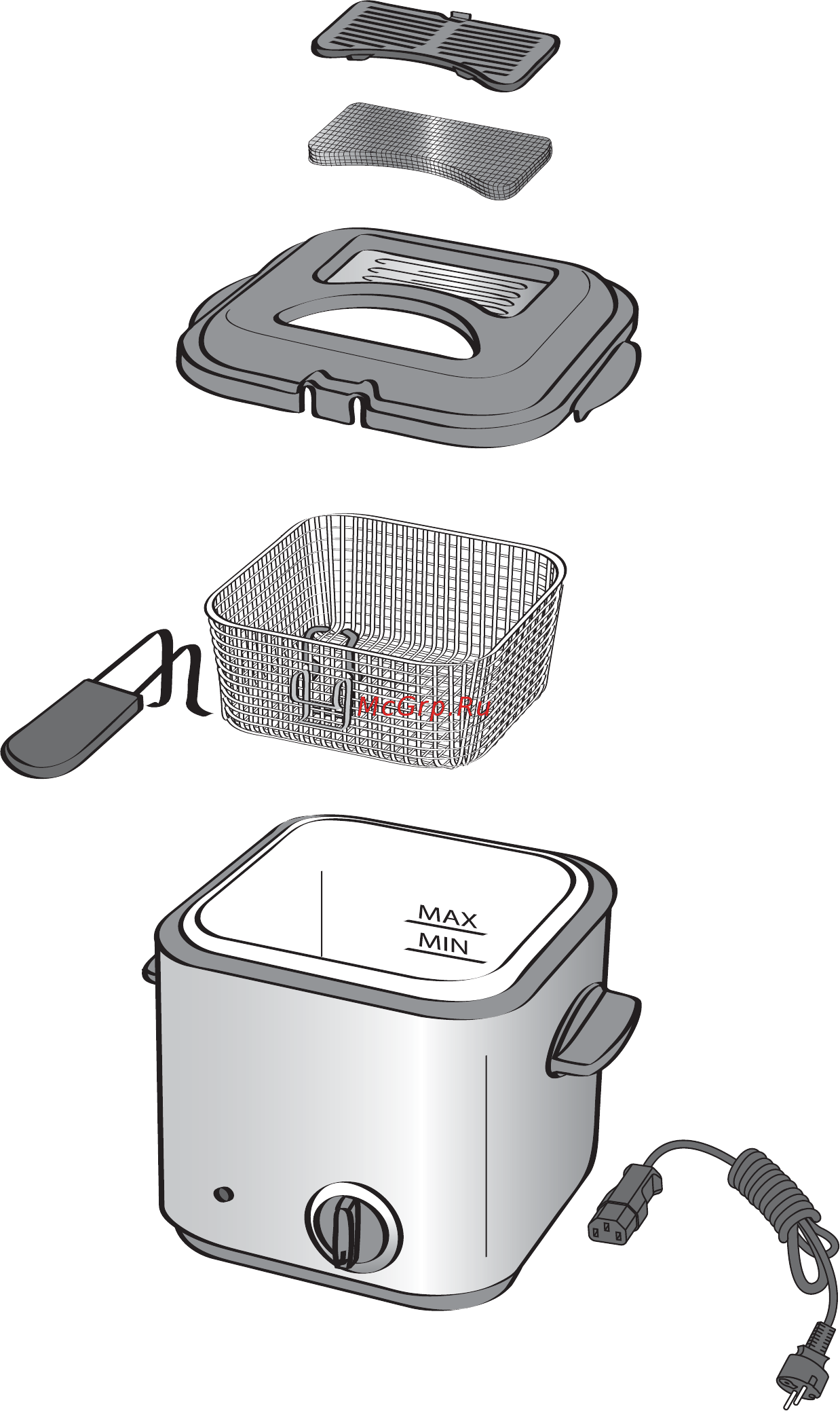 Tefal FF102432 Инструкция по эксплуатации онлайн [2/12] 42622