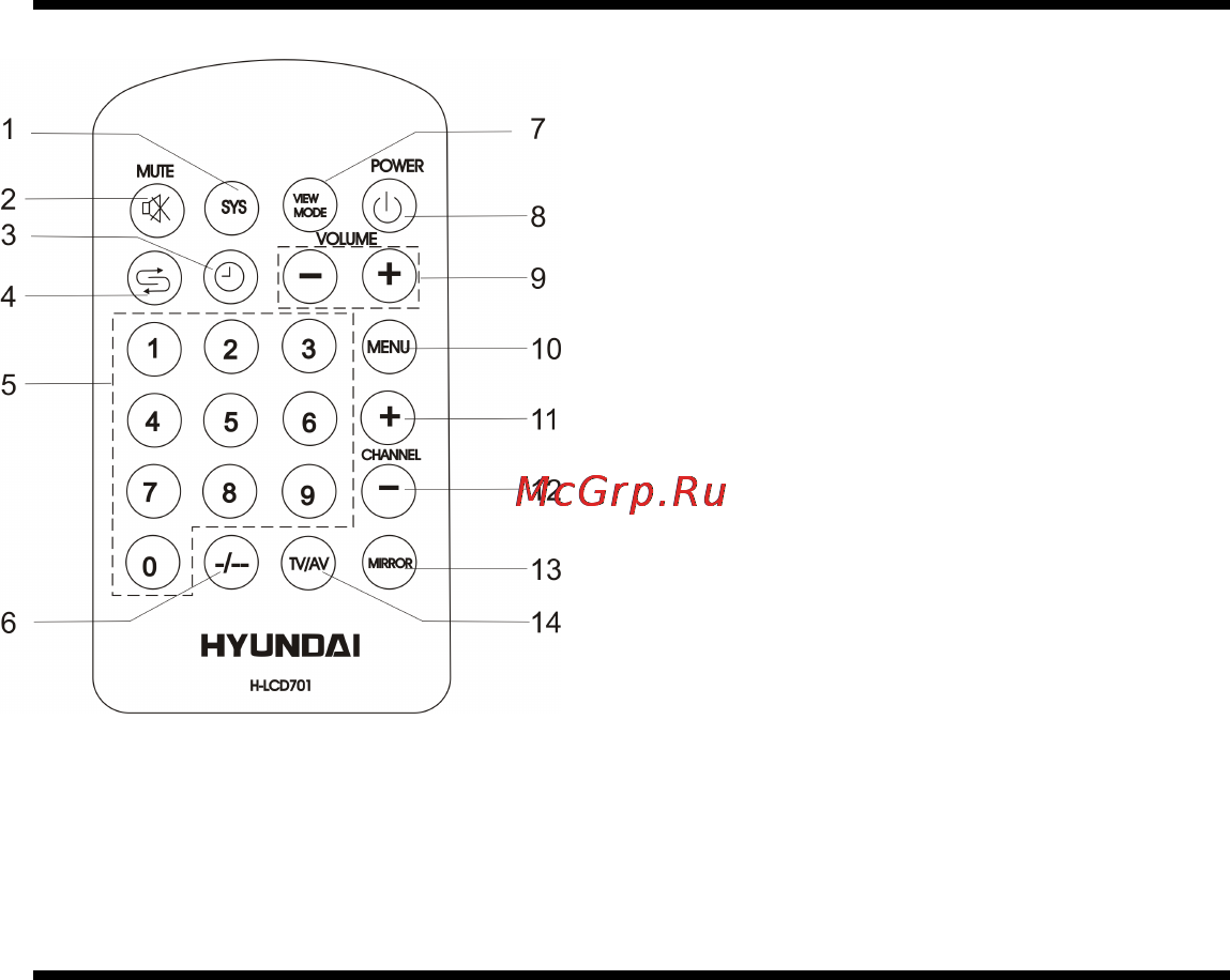 Hyundai H-LCD701 Инструкция по эксплуатации онлайн [15/22] 42623