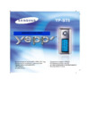 Samsung YP-ST5 Инструкция по эксплуатации