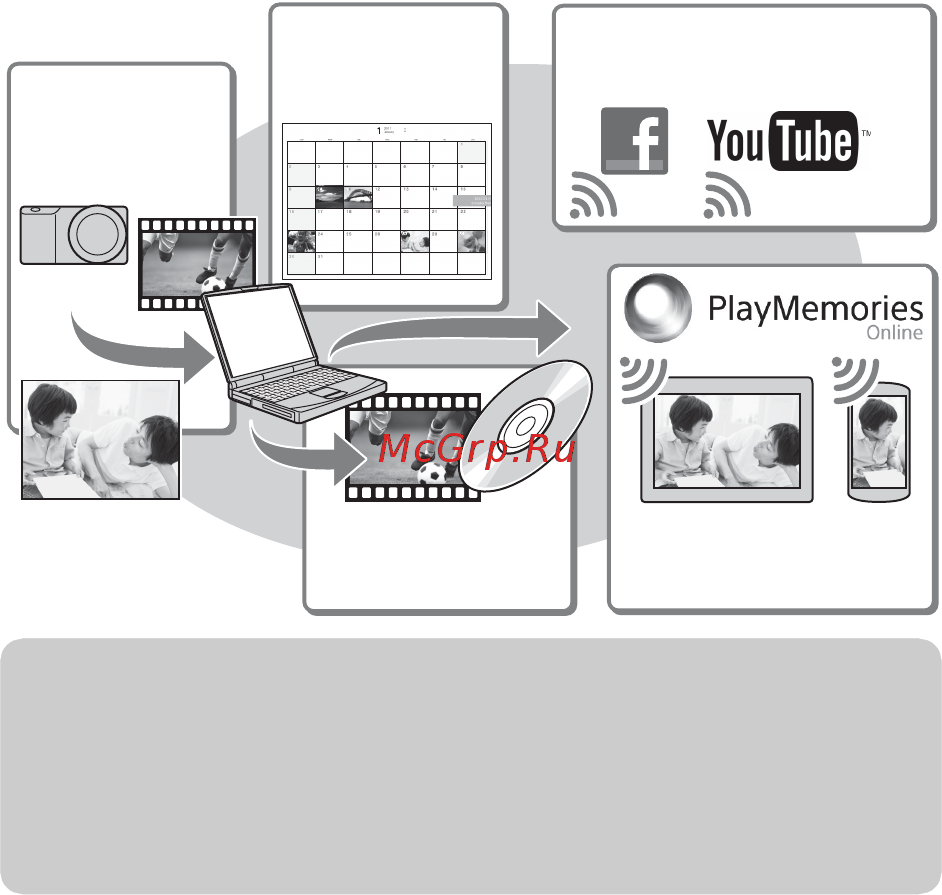 Sony NEX-3NL/BQ Pink [168/203] Встановлення програми playmemories home лише для windows