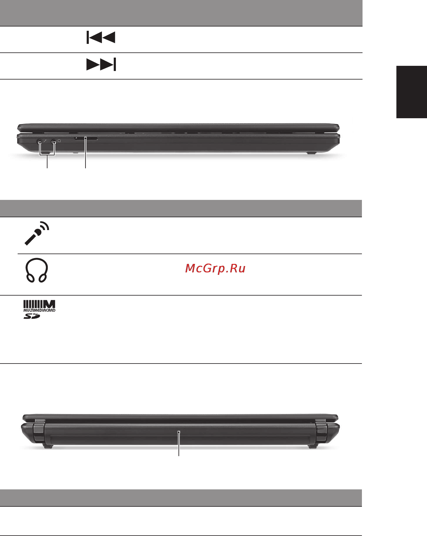 Acer Aspire 4253G [7/10] Вид сзади