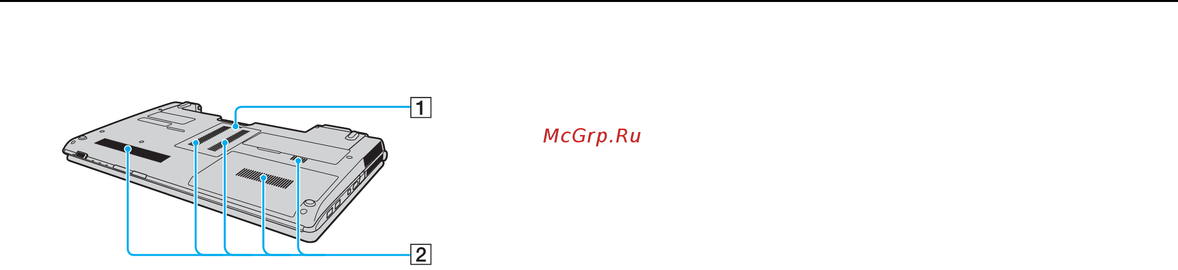 Sony VPC-CW2S1R /W [15/162] Вид снизу