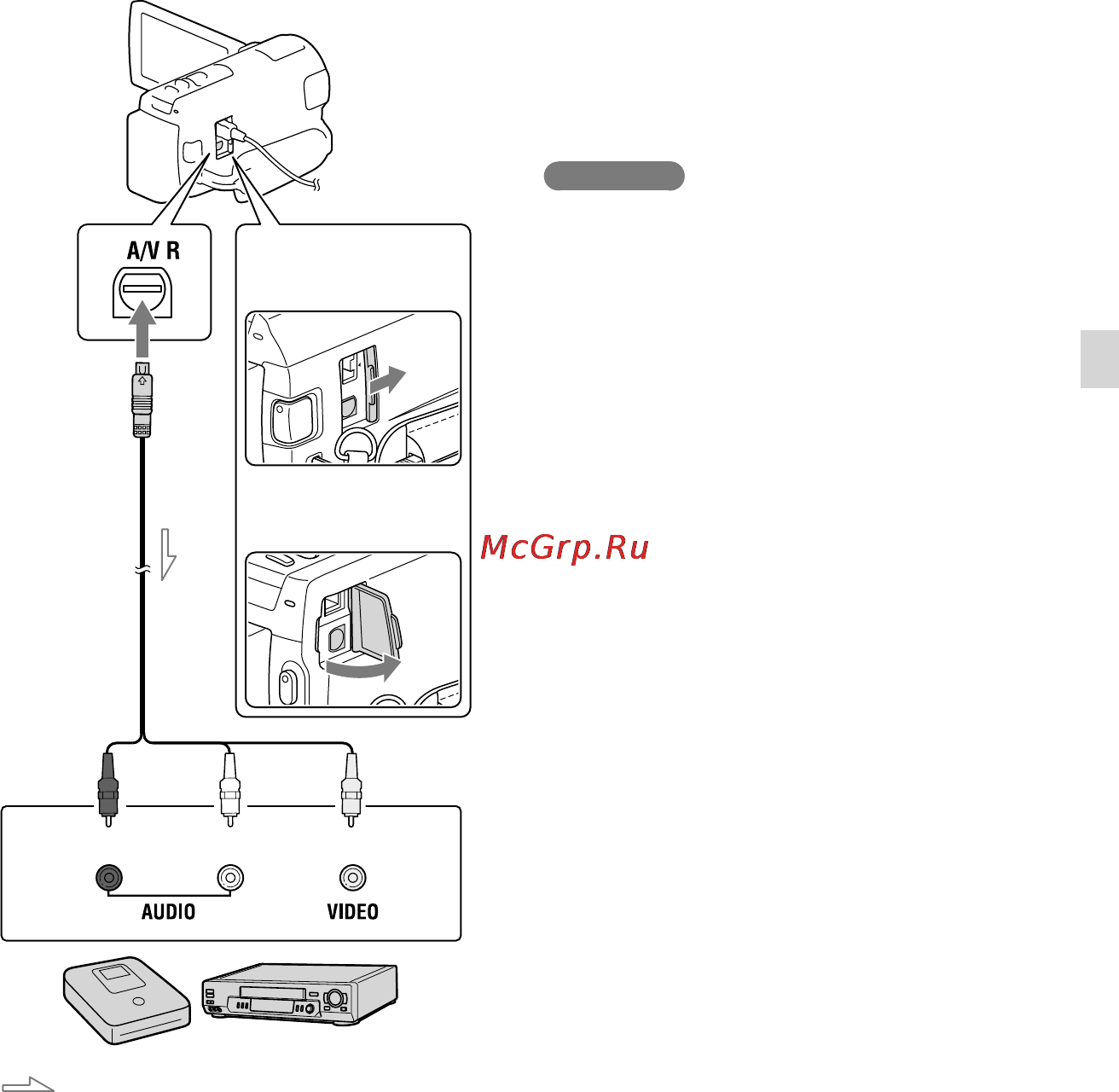 Sony HDR-CX580VE Black [171/211] По завершенні копіювання спочатку вимкніть записуючий пристрій потім відеокамеру