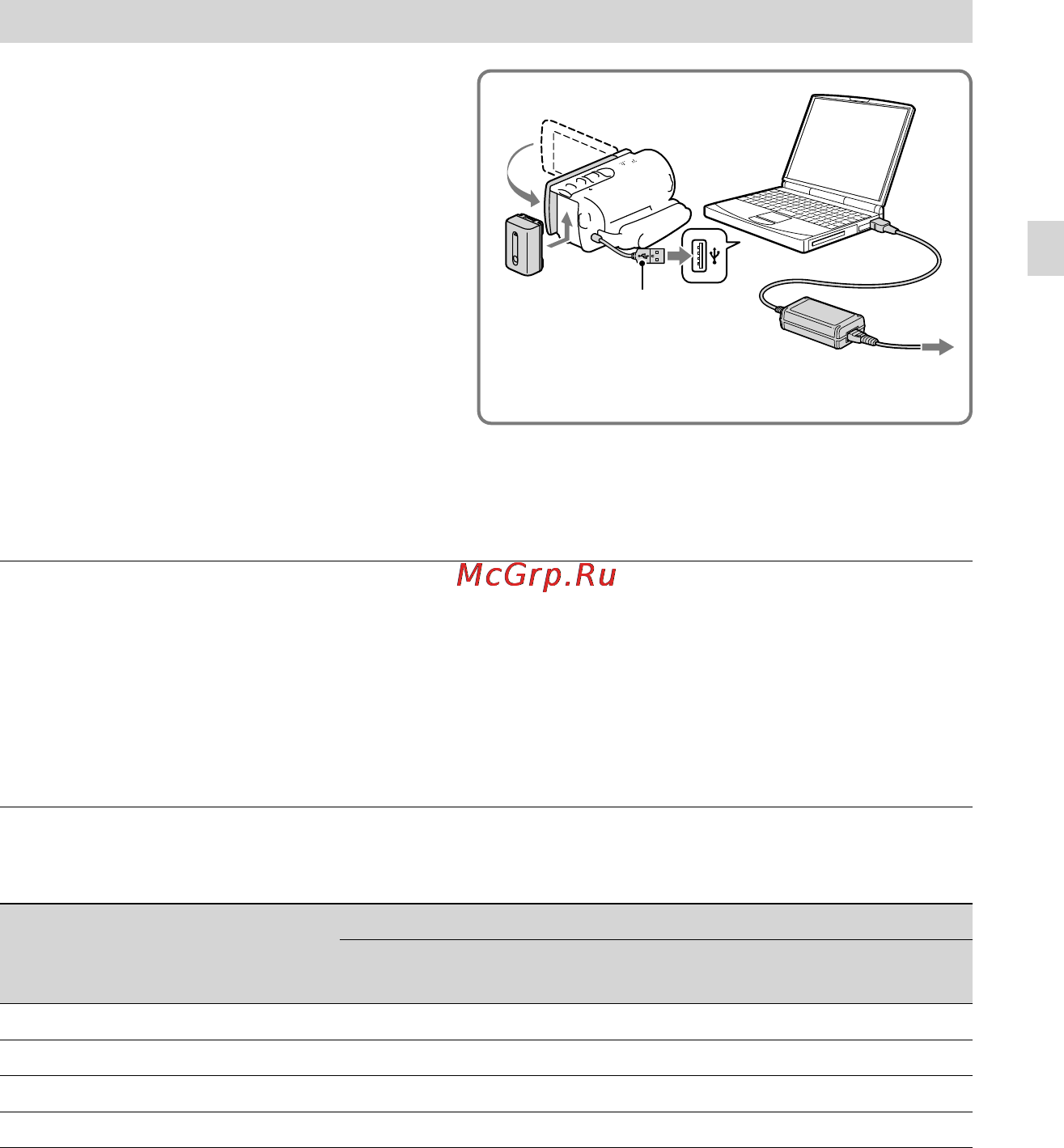 Sony HDR-CX210 [99/167] Заряджання акумуляторного блока за допомогою комп ютера