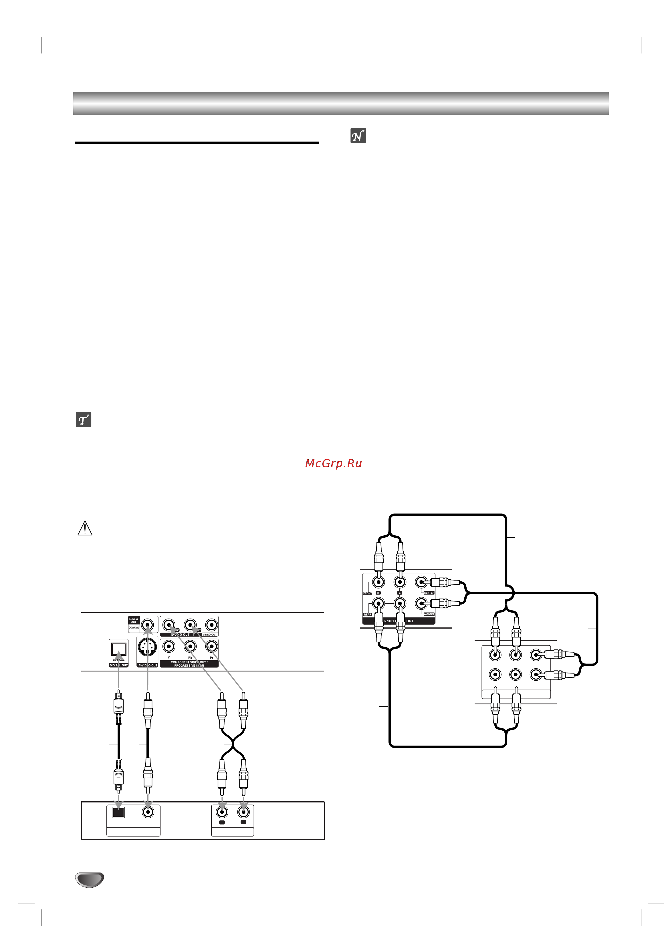 LG DK379 [40/60] Connections continued