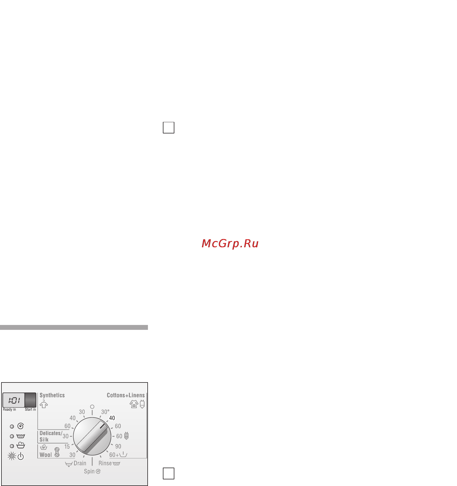 Bosch WFC1667OE [17/52] Индикация ready in