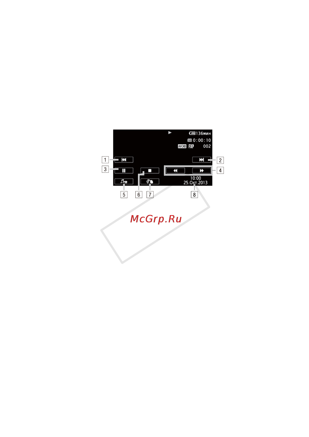 Canon LEGRIA HF R406 Инструкция по эксплуатации онлайн [55/216] 42902