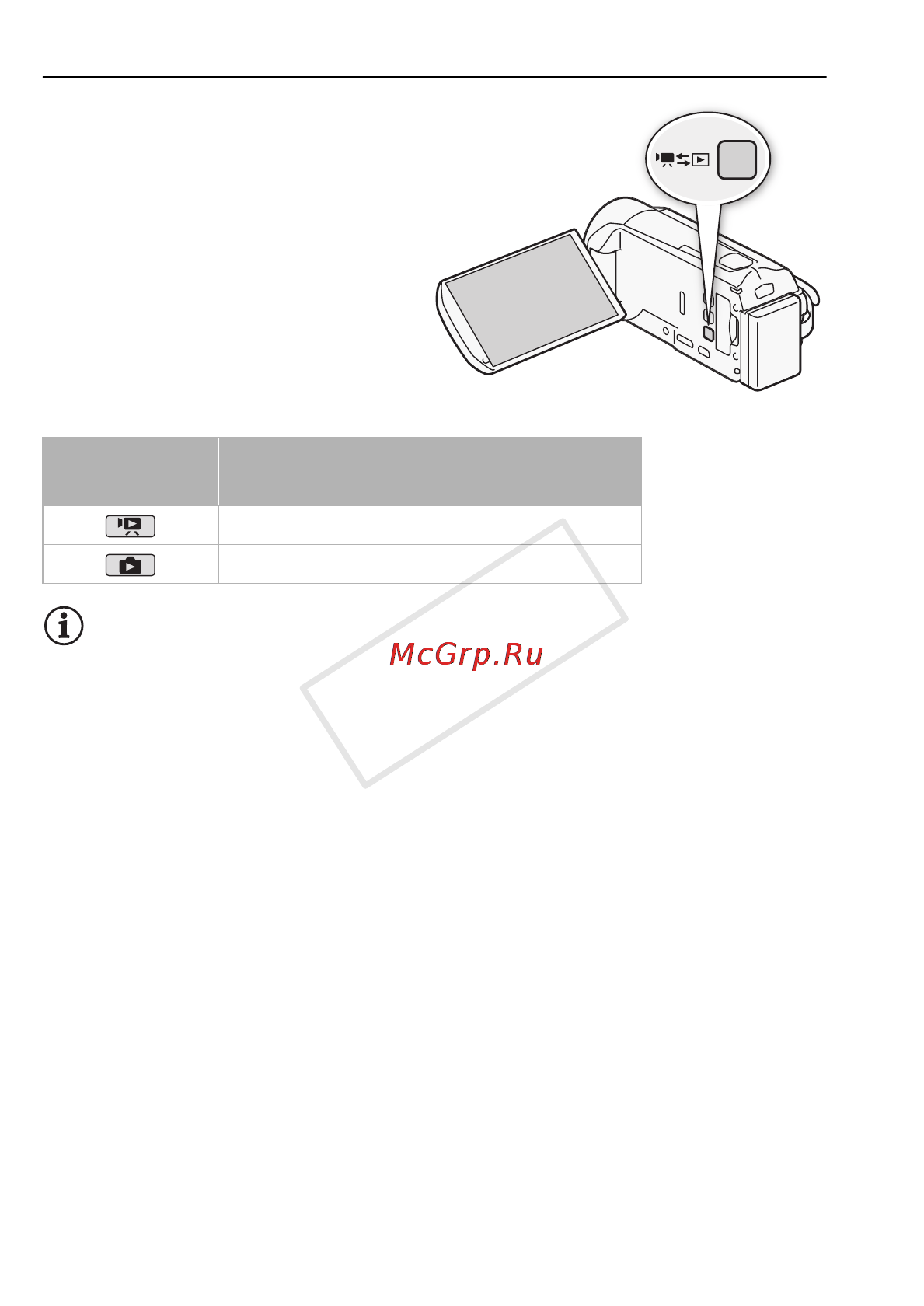 Canon LEGRIA R306 [32/242] Воспроизведение
