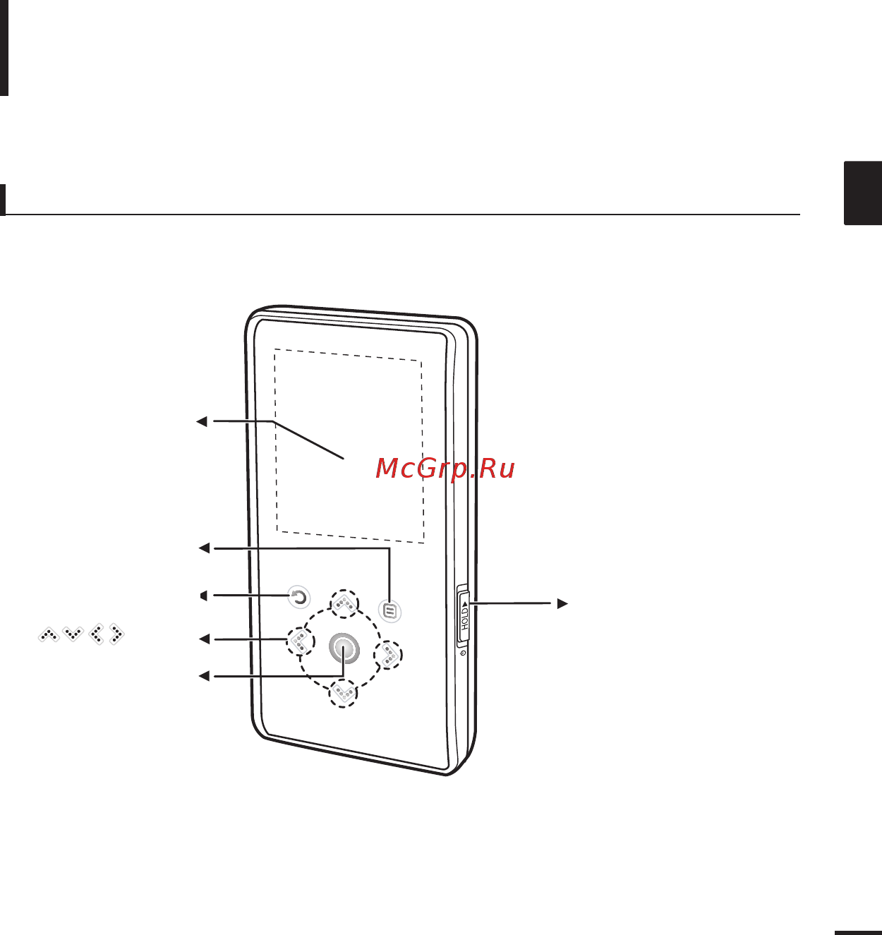 Samsung YP-K3 [7/56] Компоненты плеера