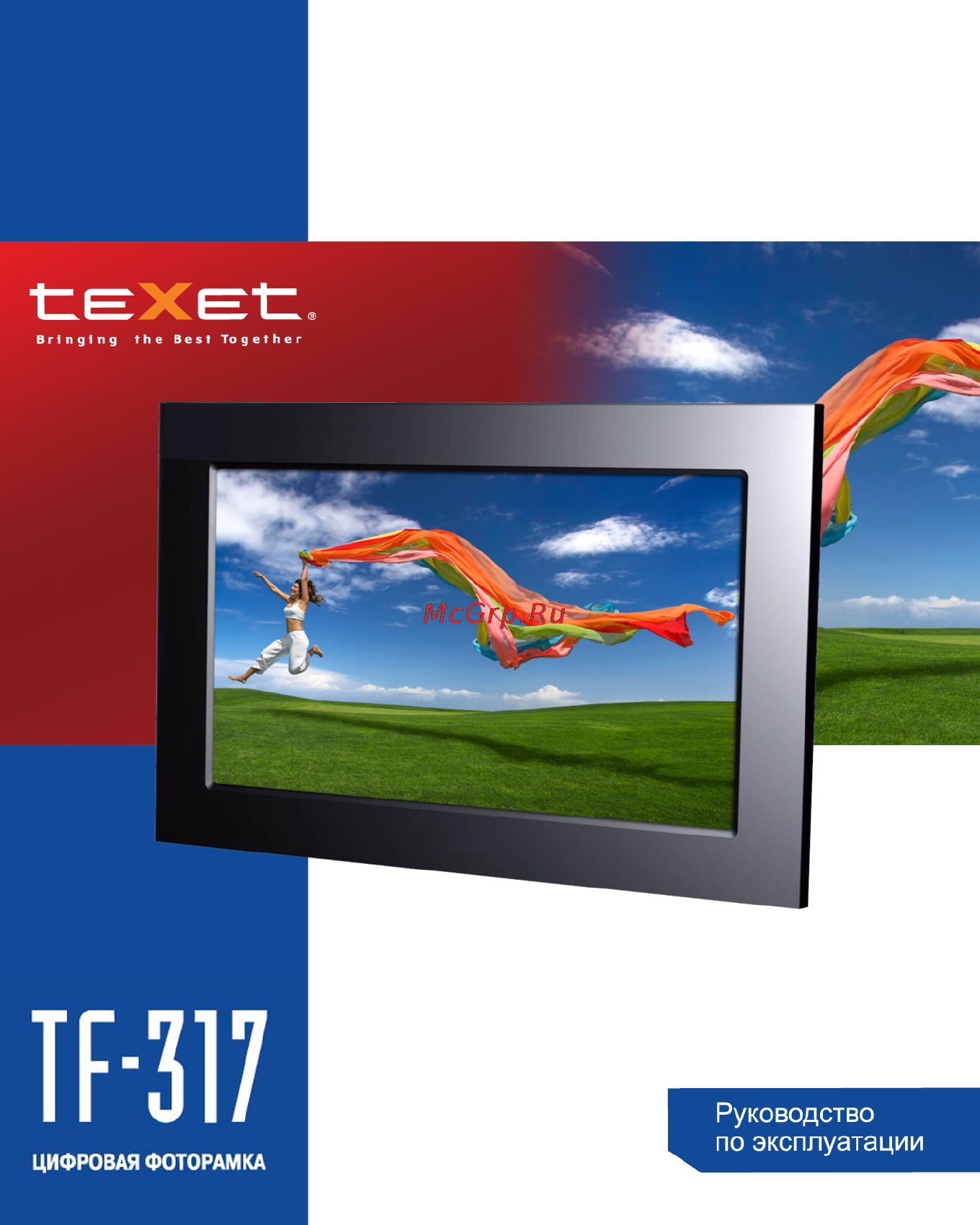 Texet TF-317 Black Инструкция по эксплуатации онлайн