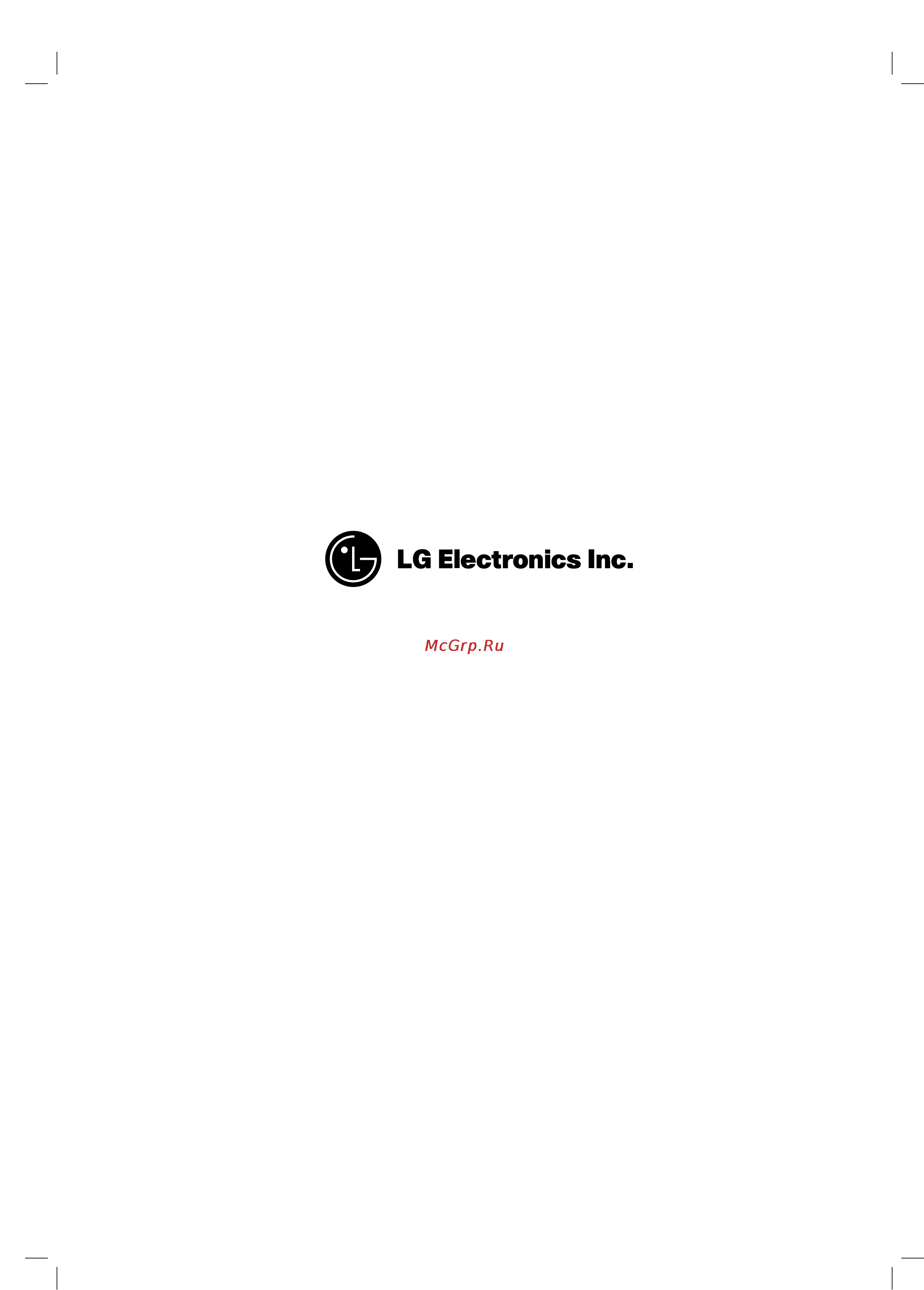 LG DC488D Инструкция по эксплуатации онлайн [39/39] 42987